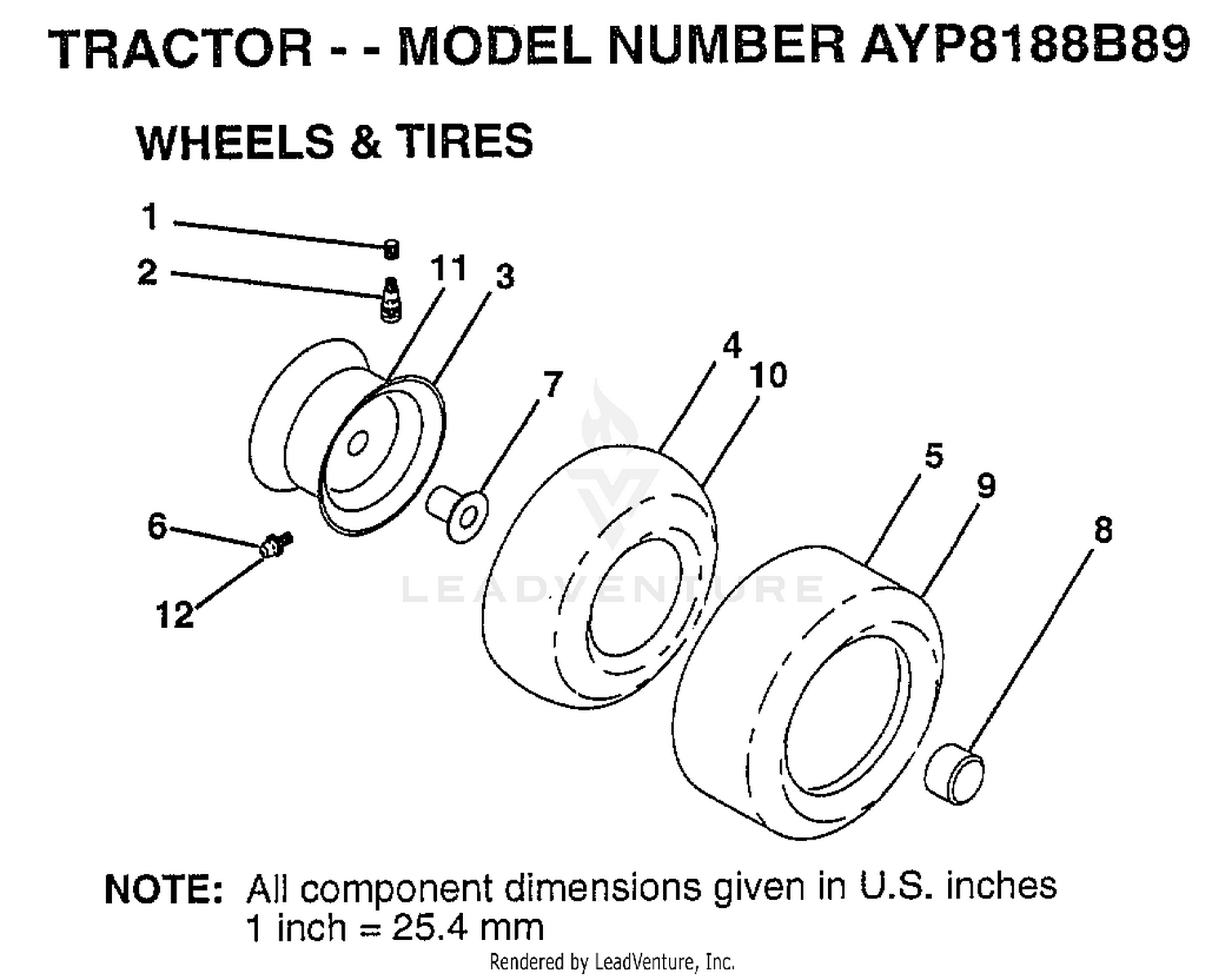 WHEELS AND TIRES