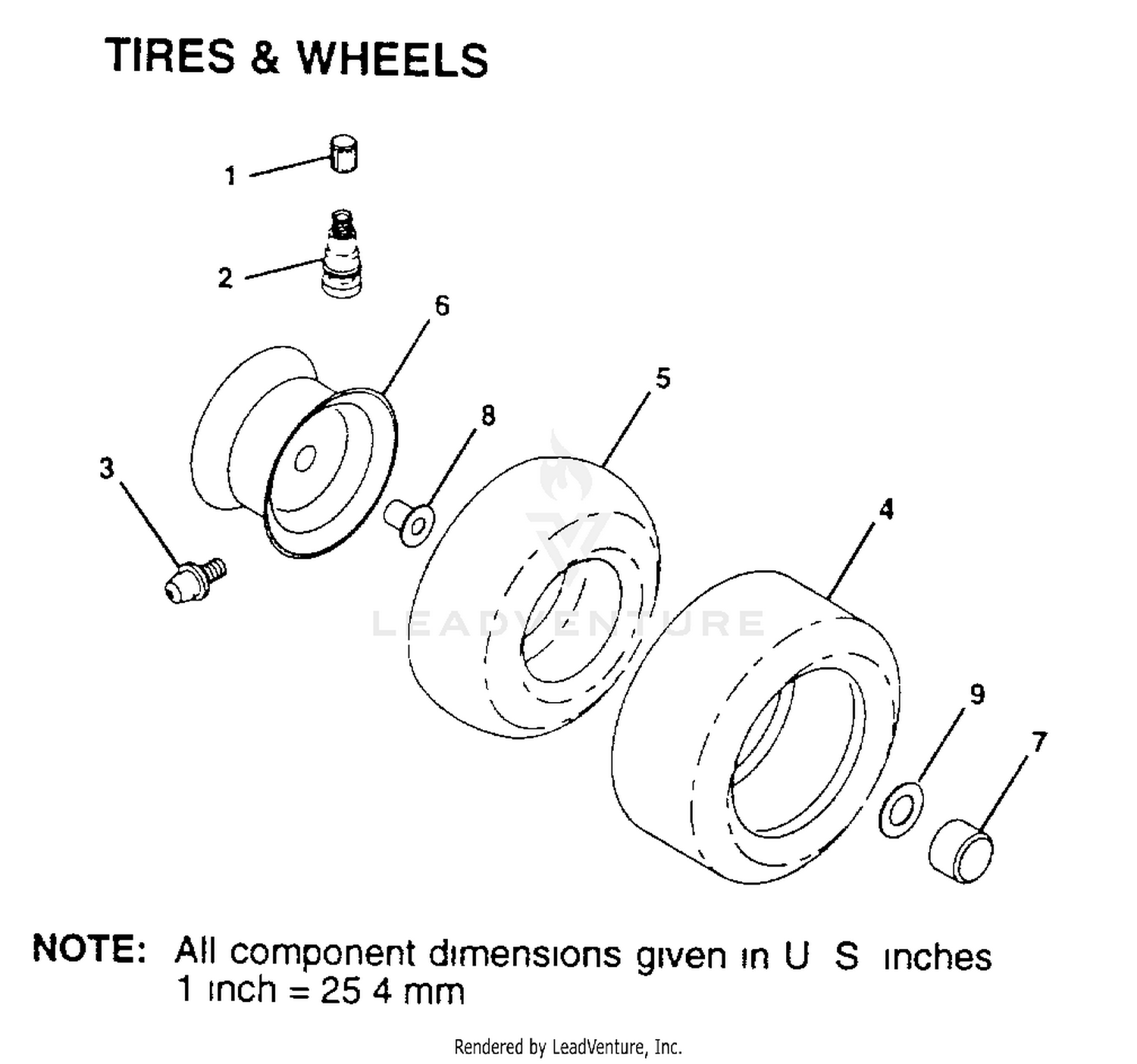 WHEELS AND TIRES