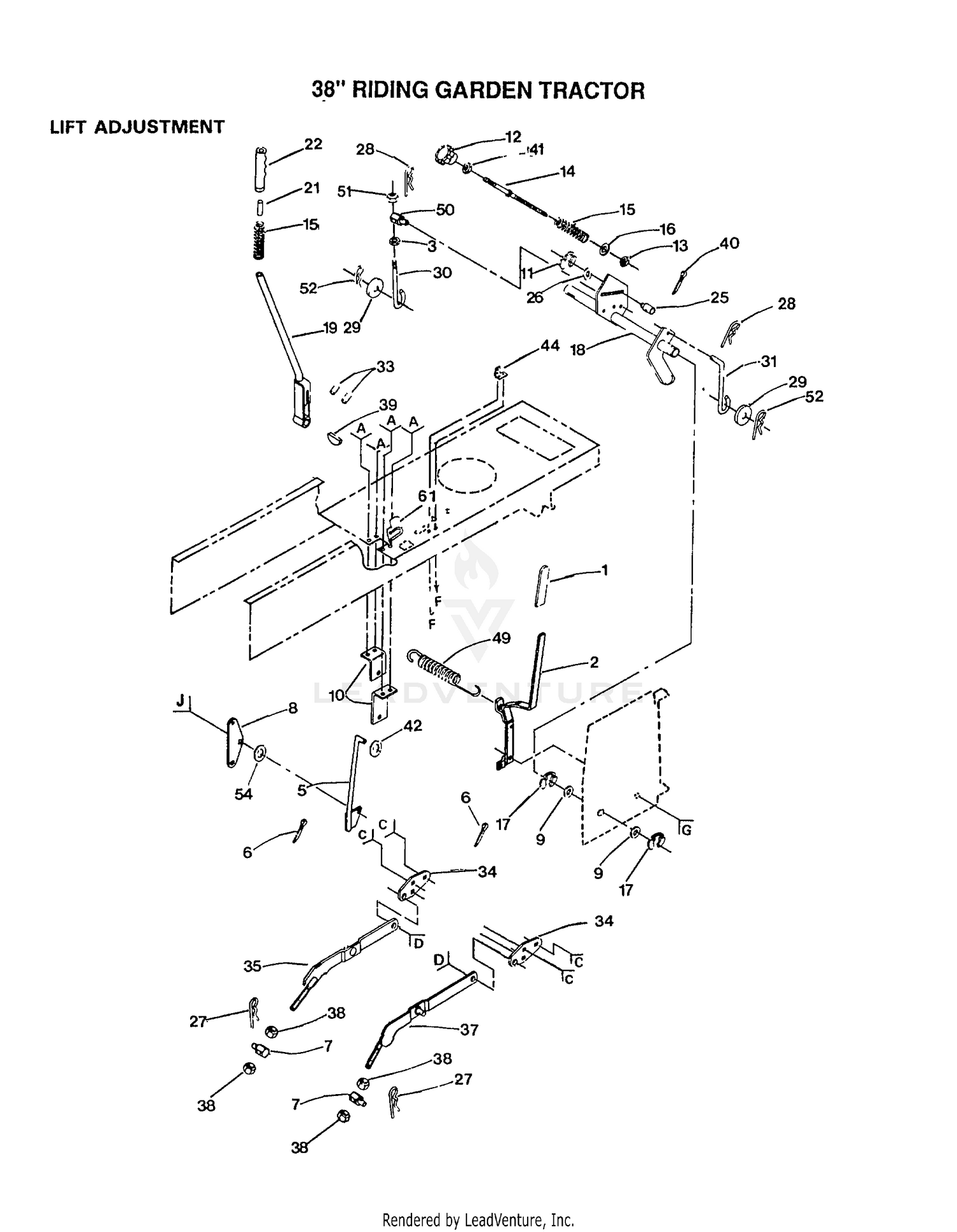 LIFT ADJUSTMENT ASSY