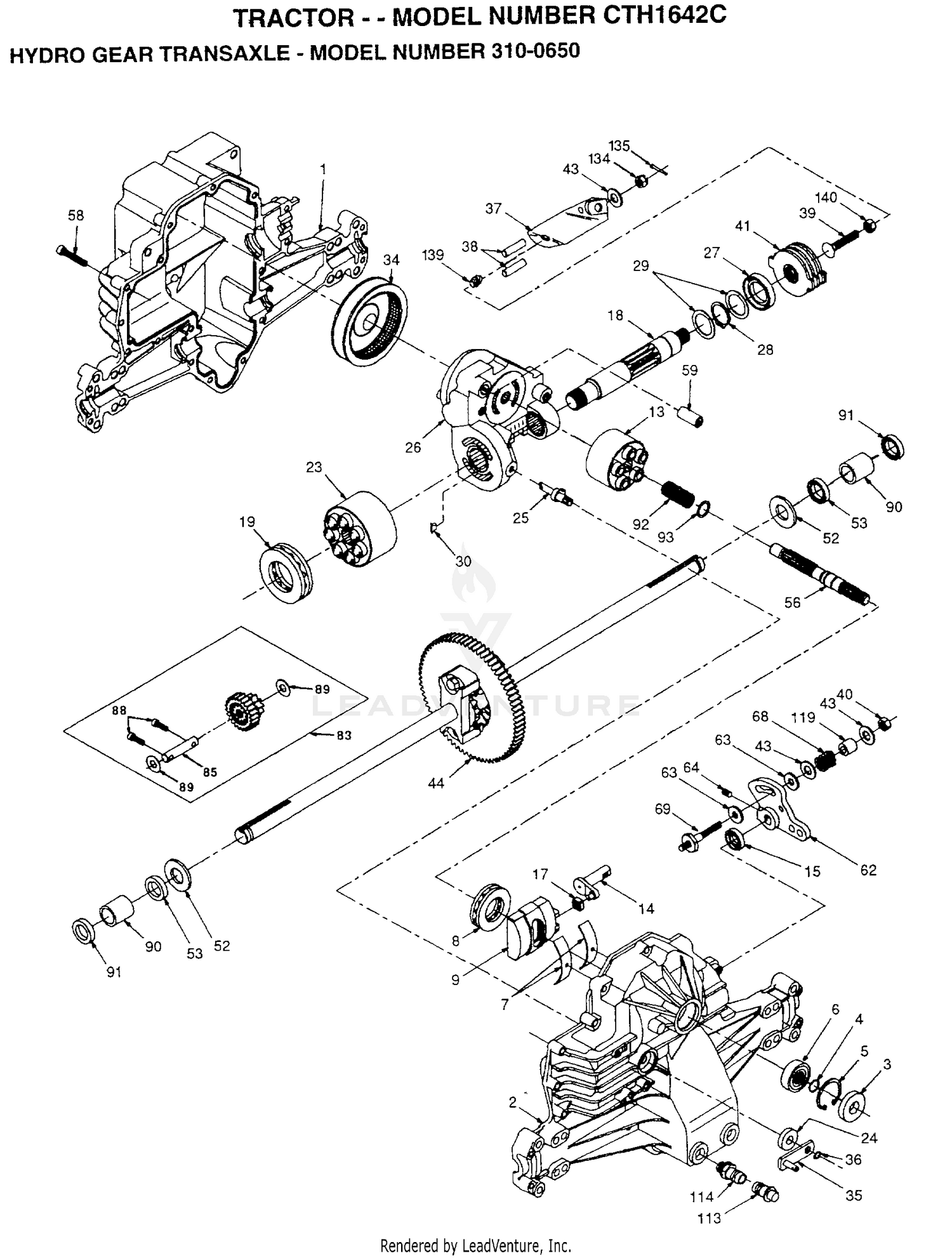 HYDRO GEAR TRANSAXLE