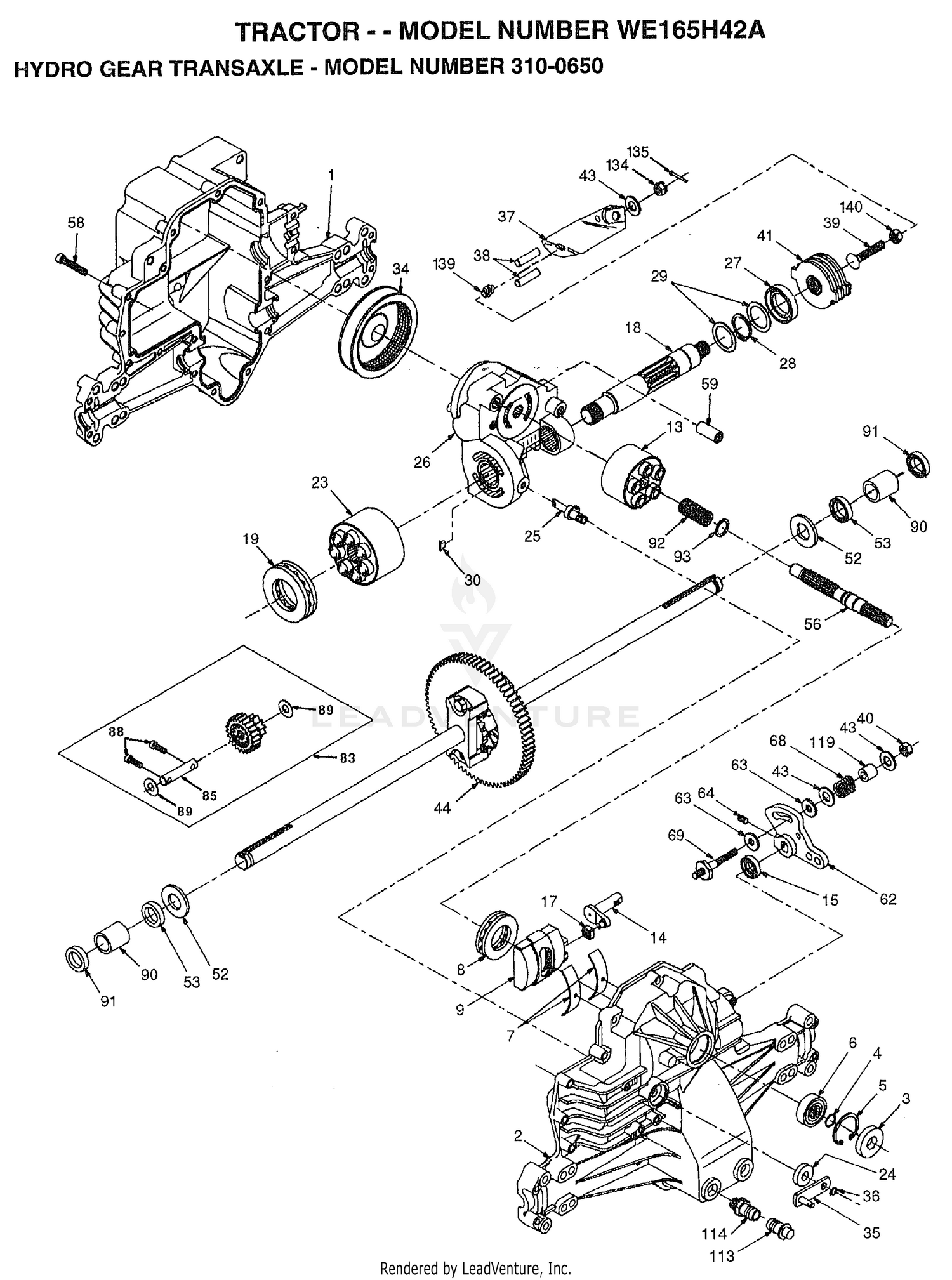 HYDRO GEAR TRANSAXLE