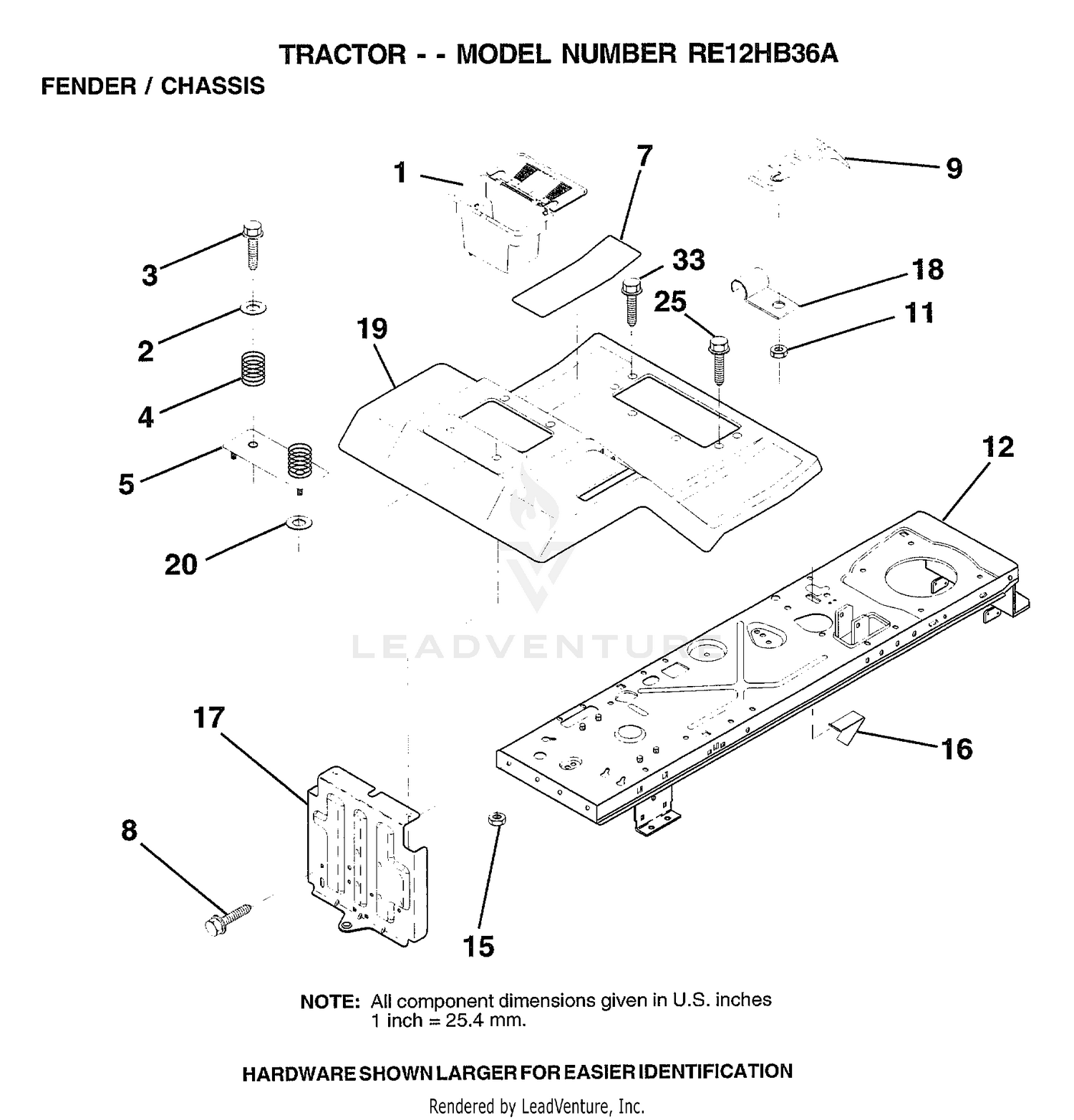FENDER/CHASSIS