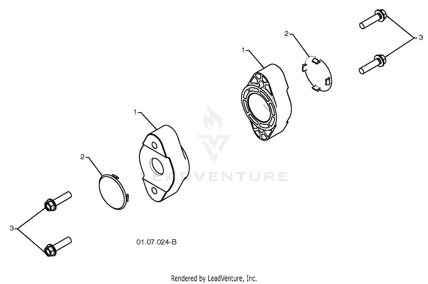 Auger Housing / Impeller Assembly