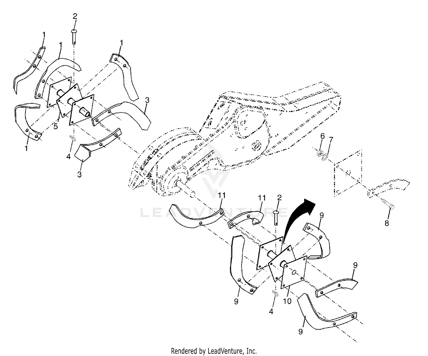 Tine Assembly