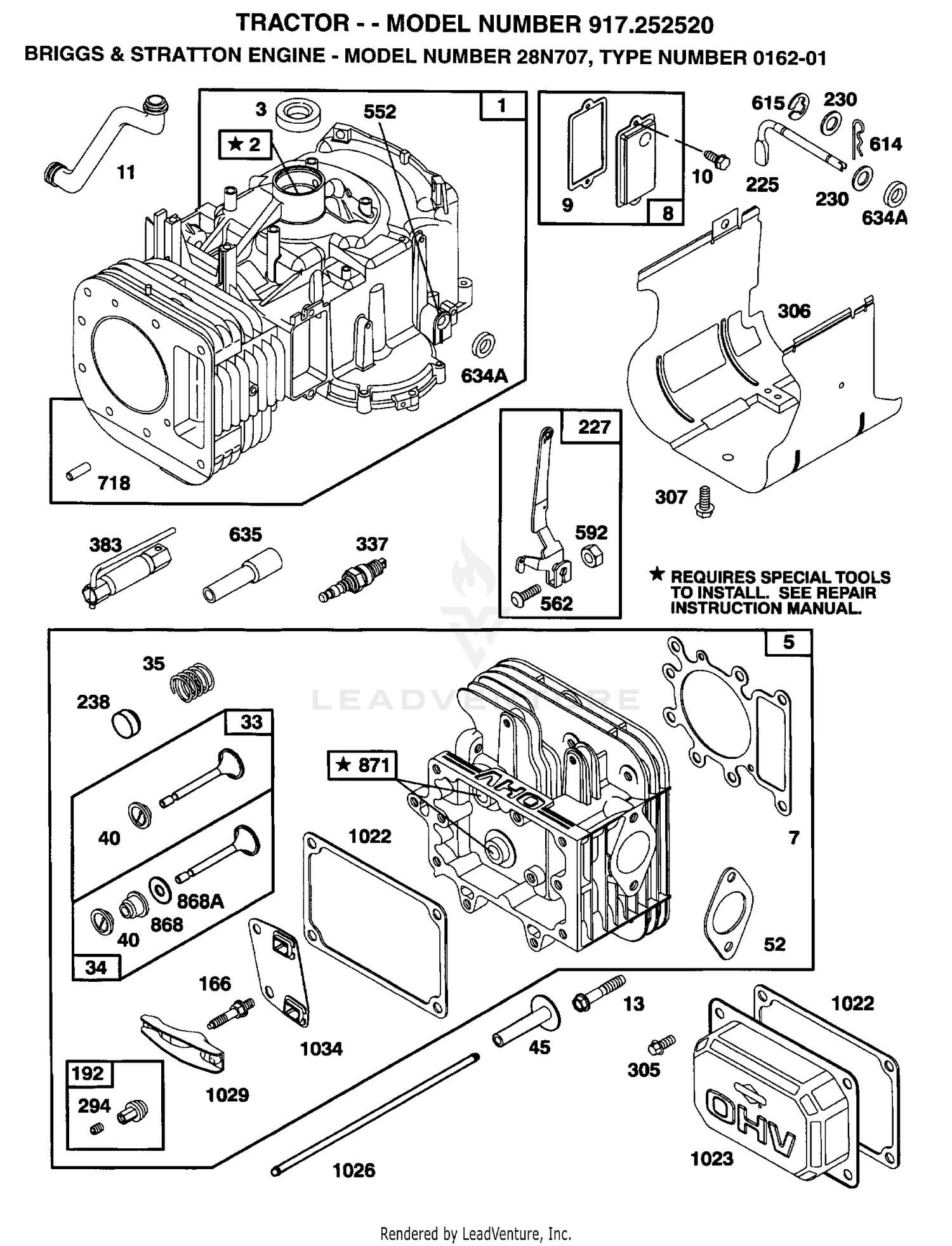ENGINE/BRIGGS AND STRATTON