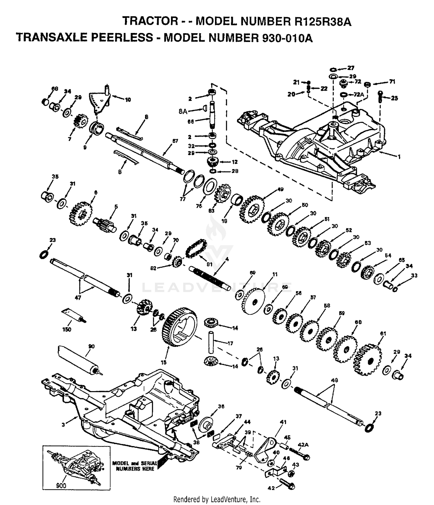 TRANSAXLE PEERLESS