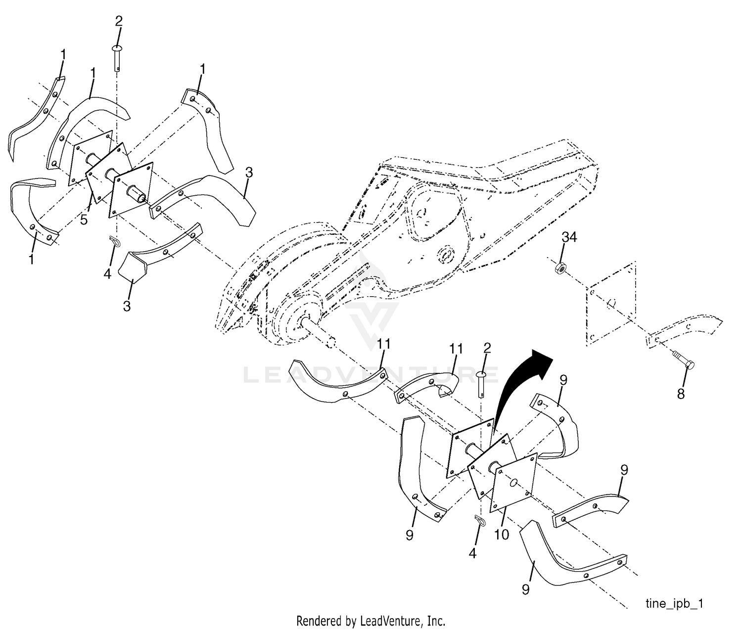 Tine Assembly