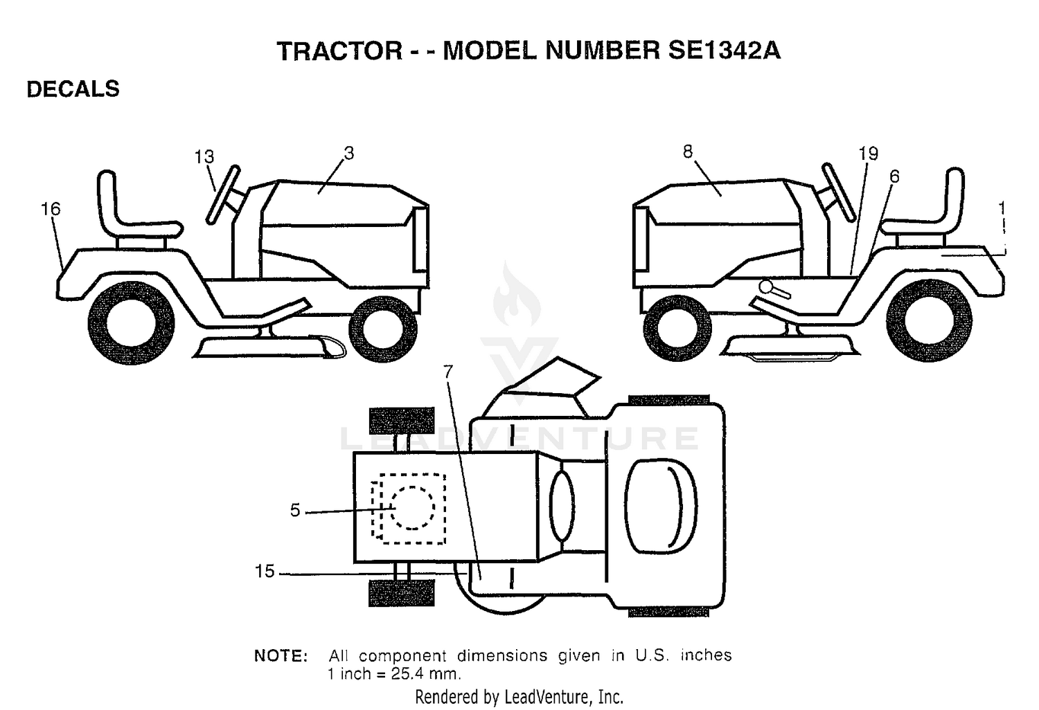 Assembly diagram