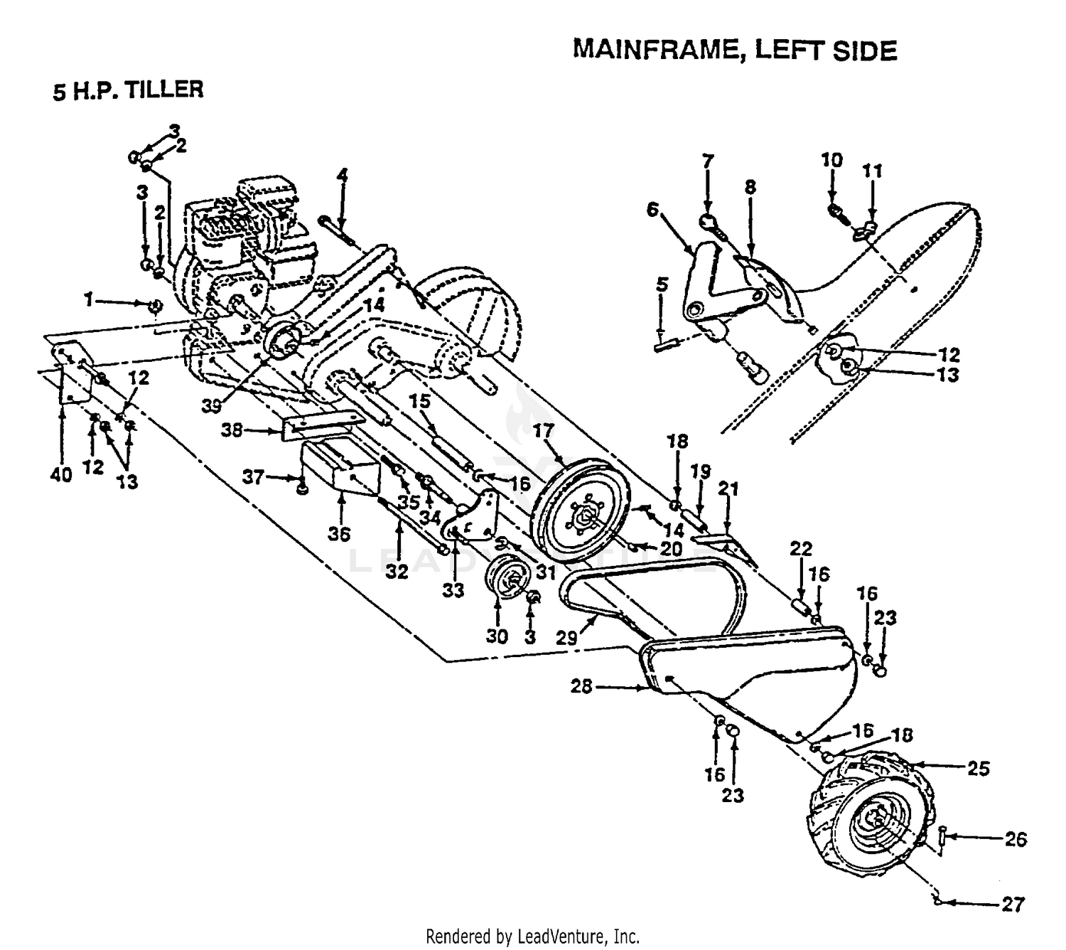 MAINFRAME, LEFT SIDE