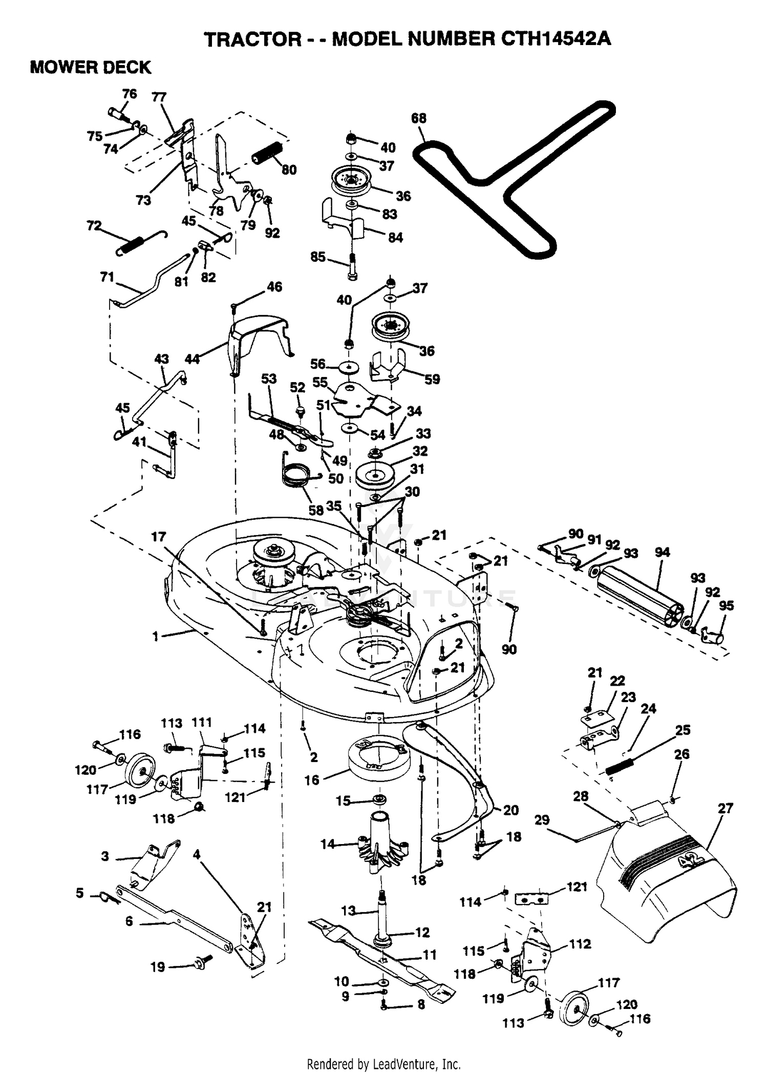MOWER DECK