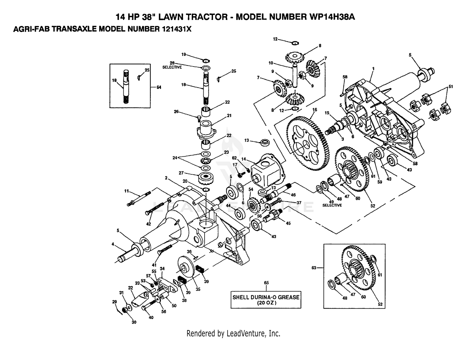 AGRI-FAB TRANSAXLE
