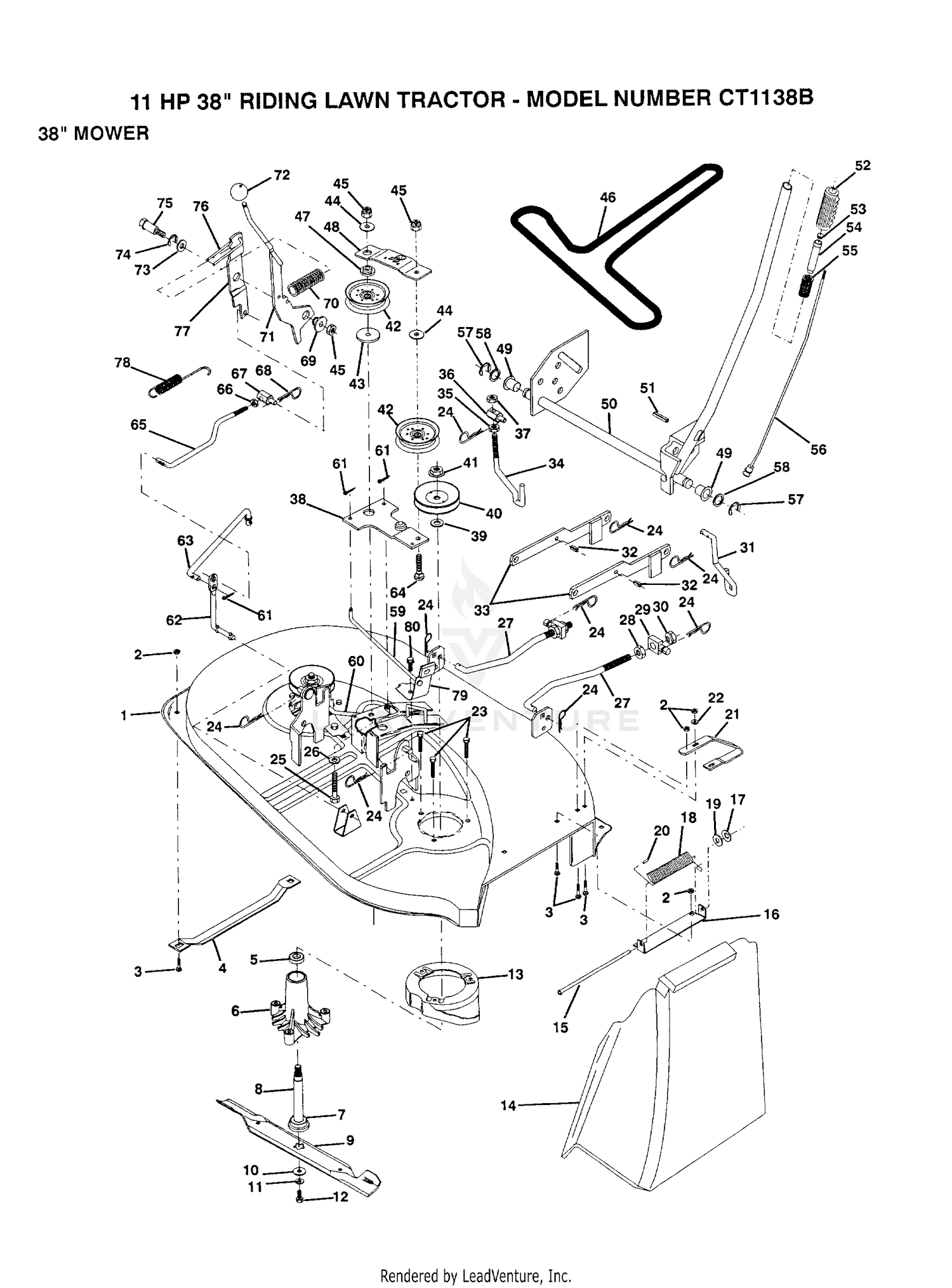 38" MOWER