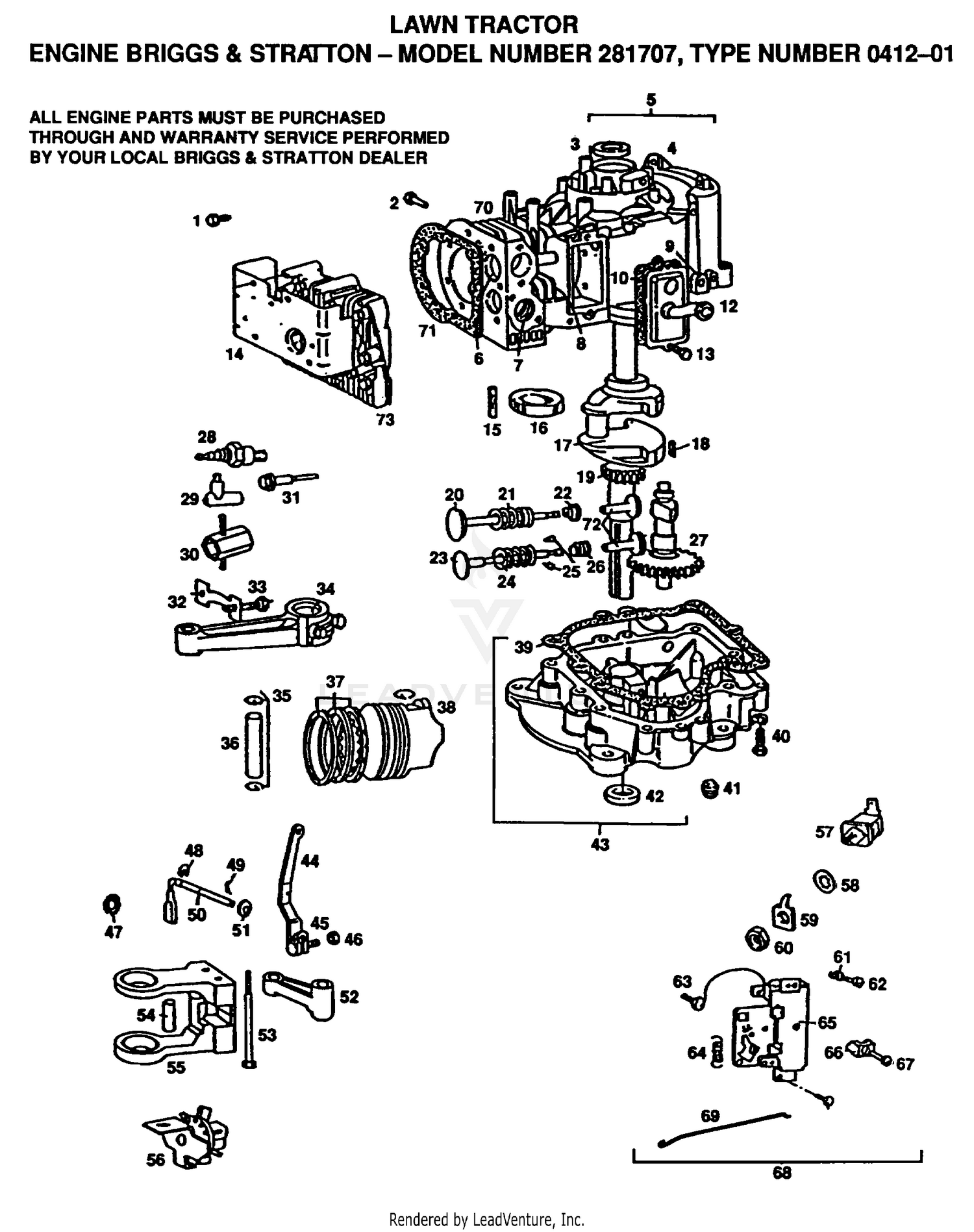 ENGINE/BRIGGS AND STRATTON