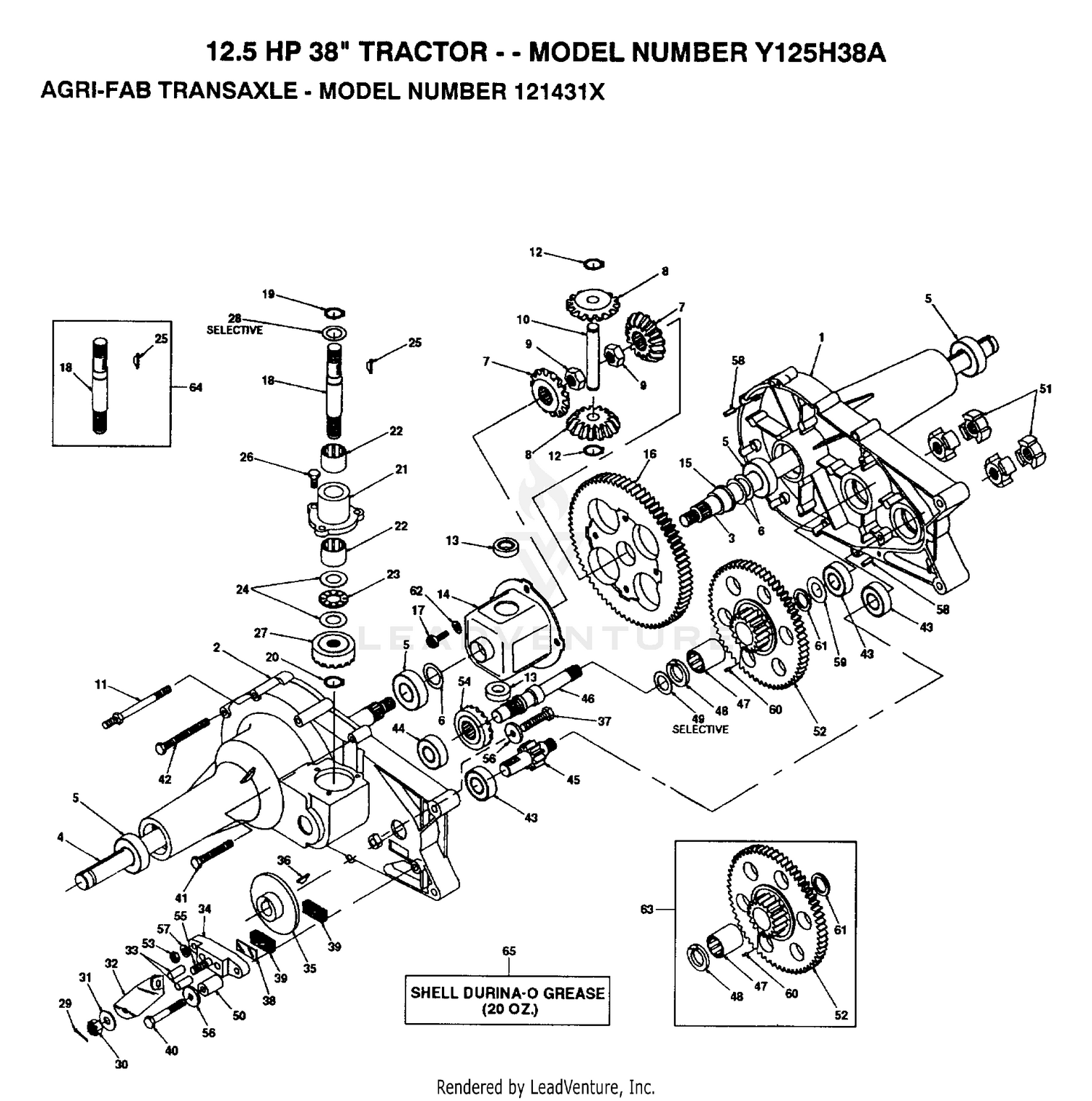 AGRI-FAB TRANSAXLE