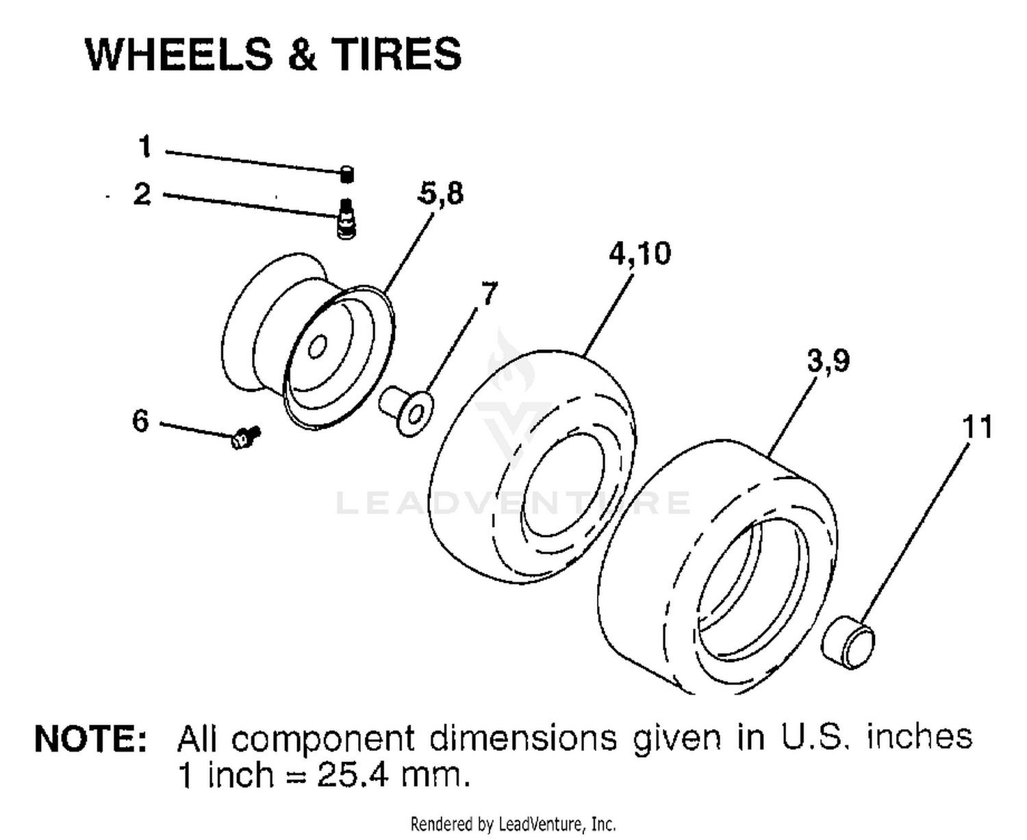 WHEELS AND TIRES