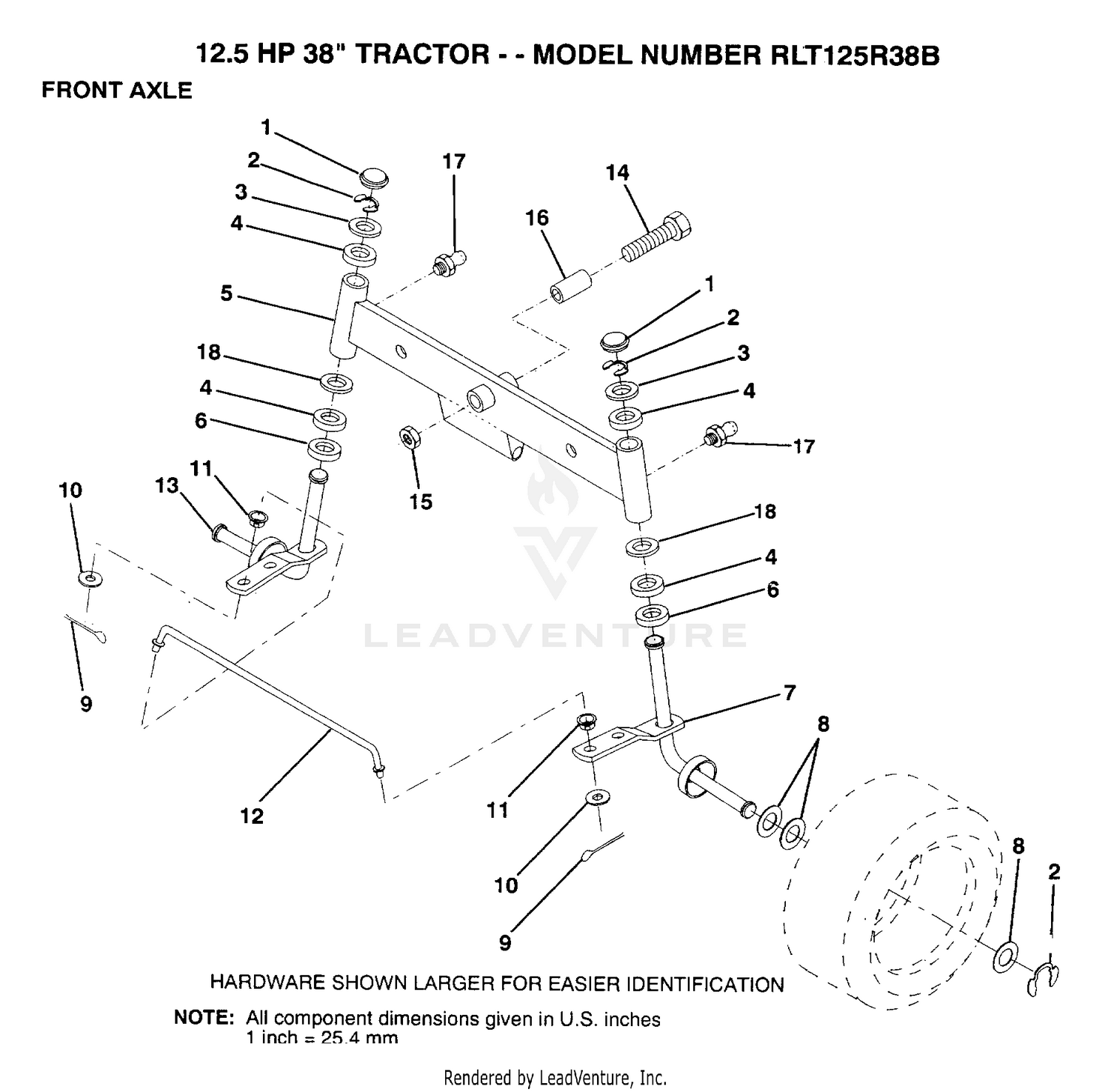 FRONT AXLE