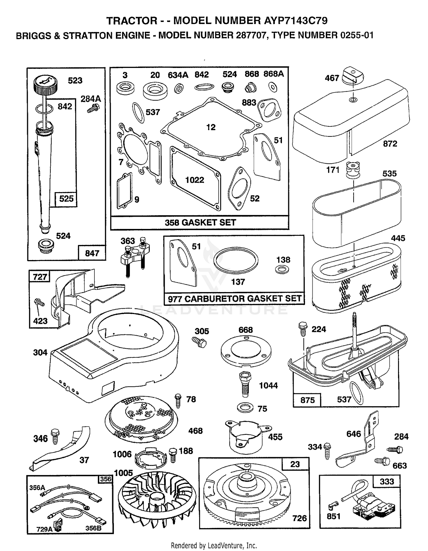 BRIGGS AND STRATTON ENGINE