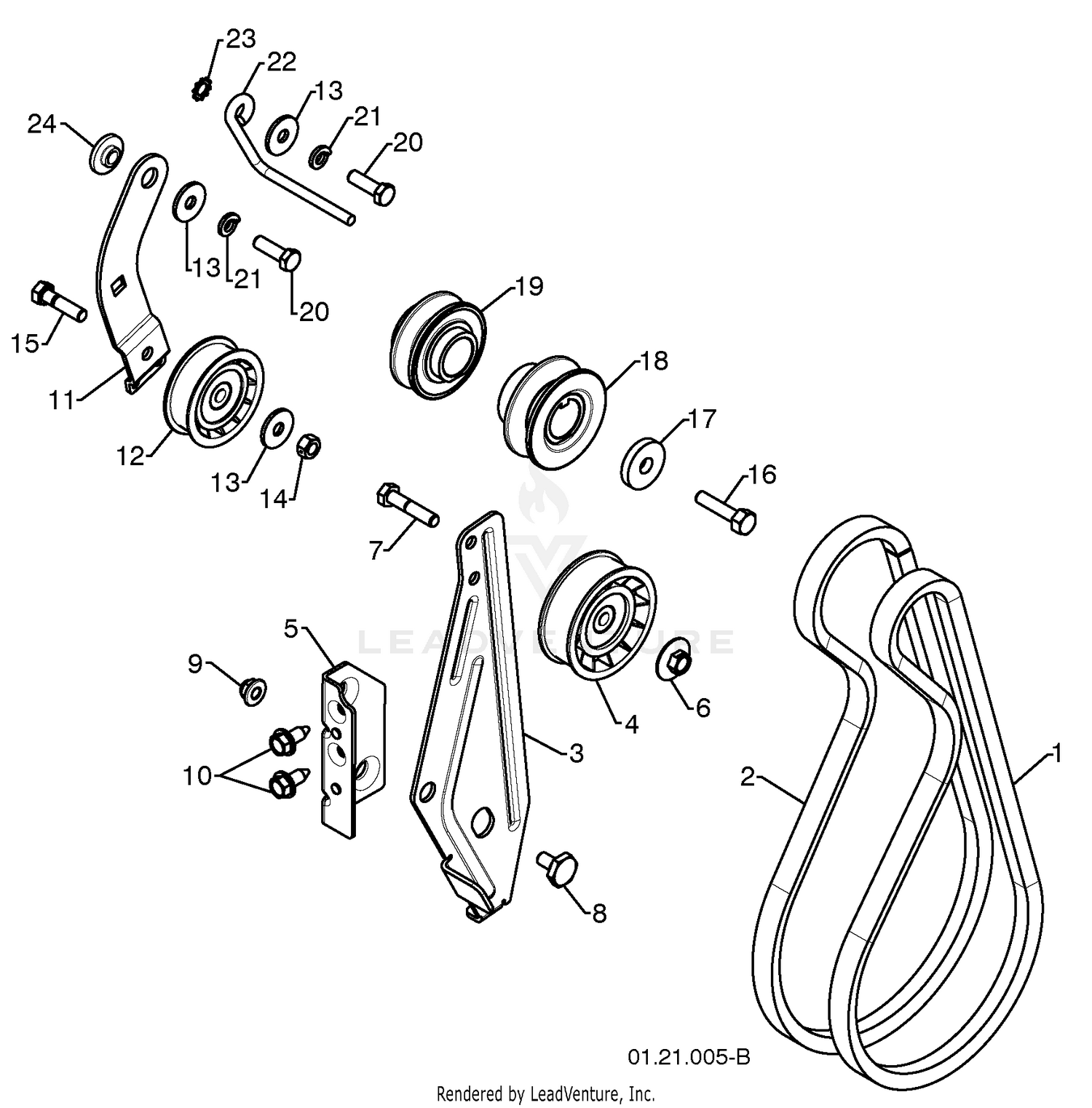 Chasis/Engine/Pulleys