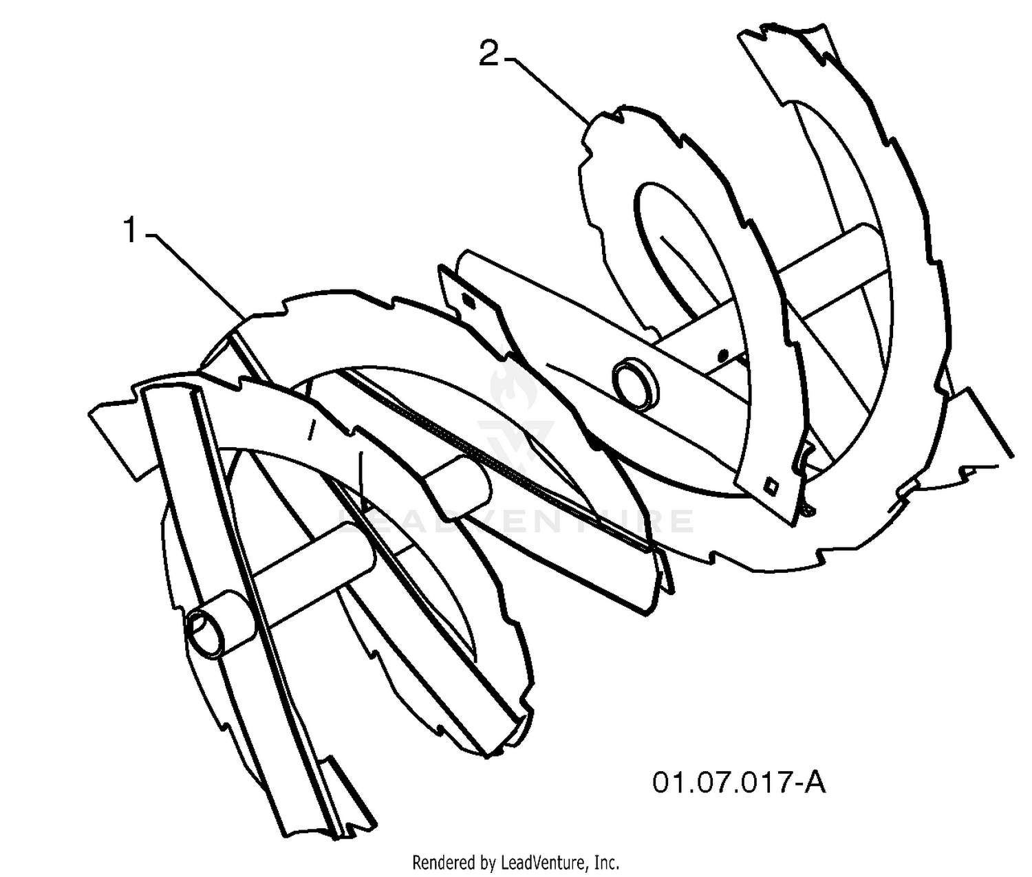 Auger Housing / Impeller Assembly