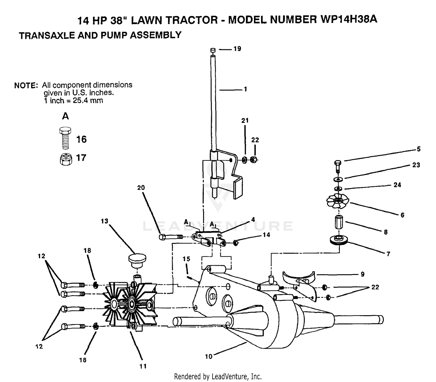 TRANSAXLE AND PUMP