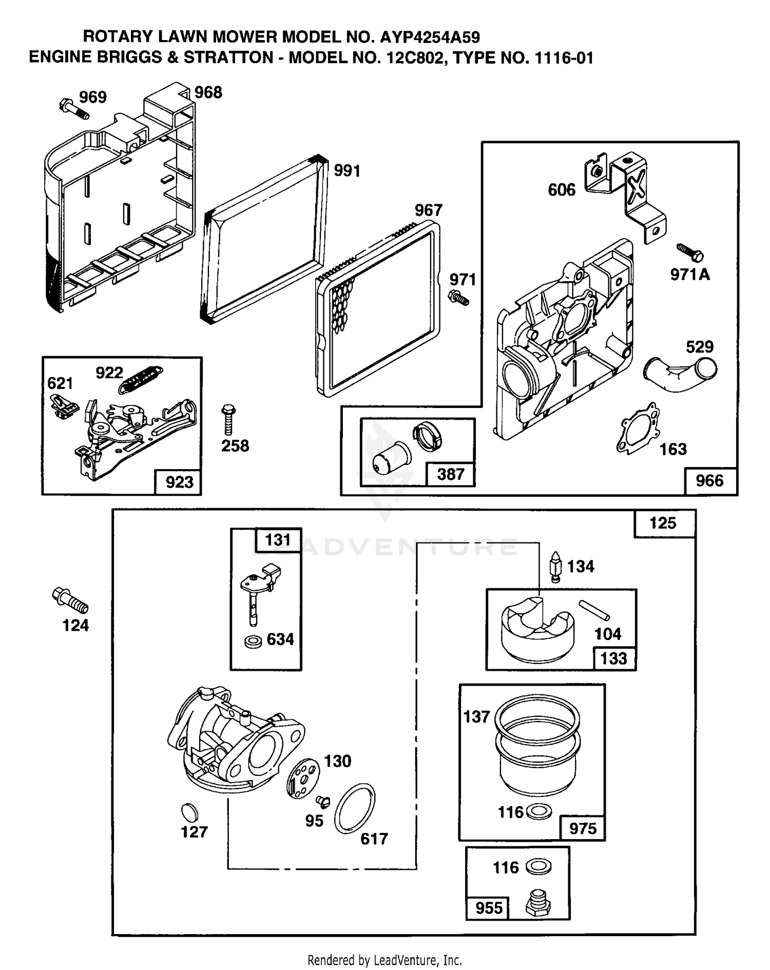 ENGINE/BRIGGS AND STRATTON