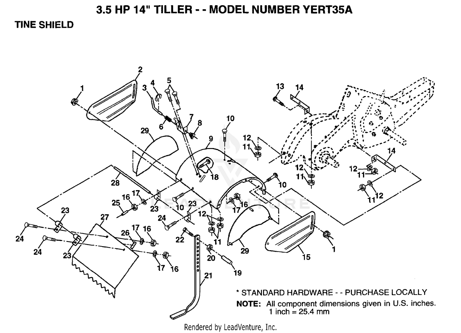 TINE ASSEMBLY