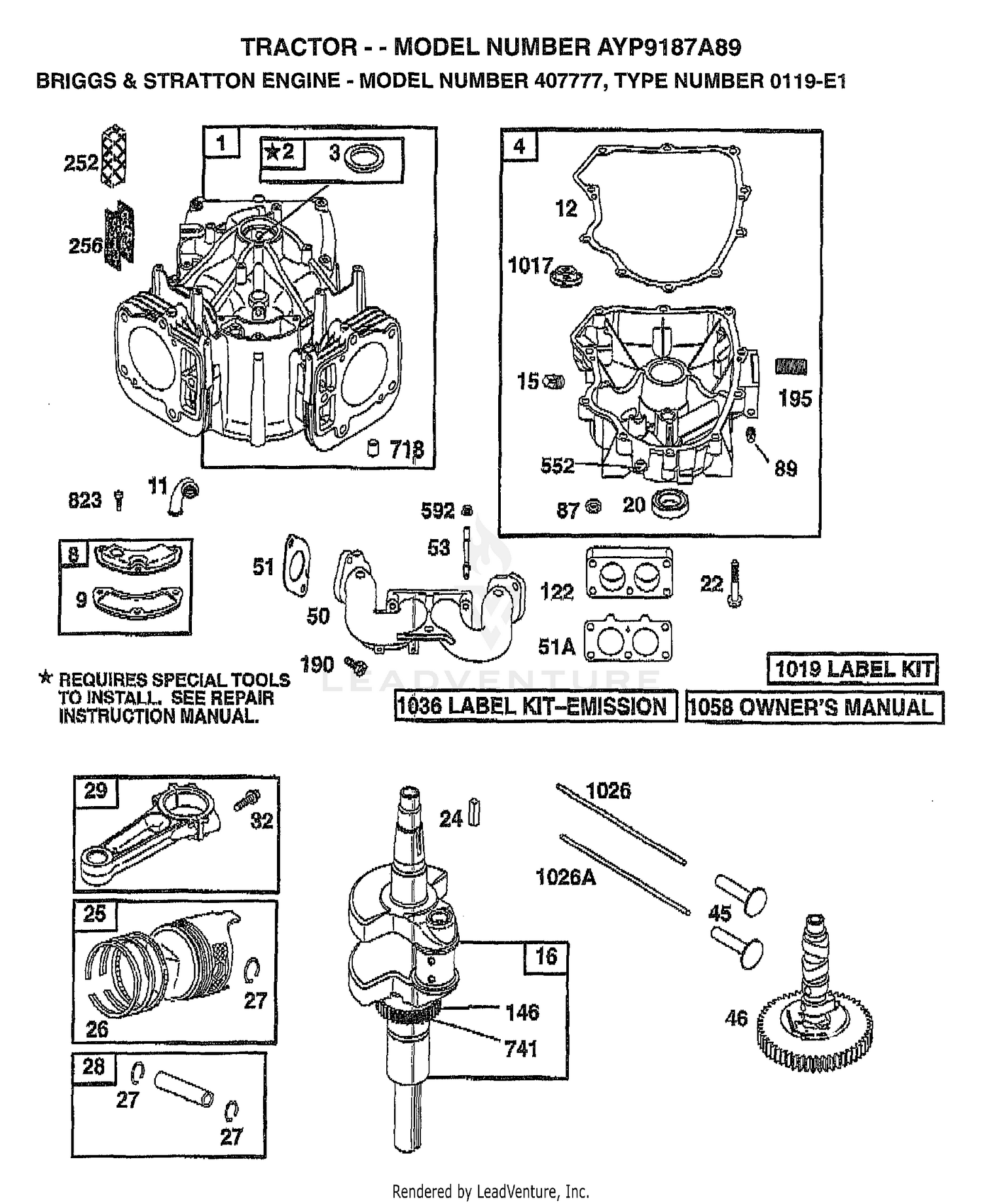 BRIGGS AND STRATTON ENGINE