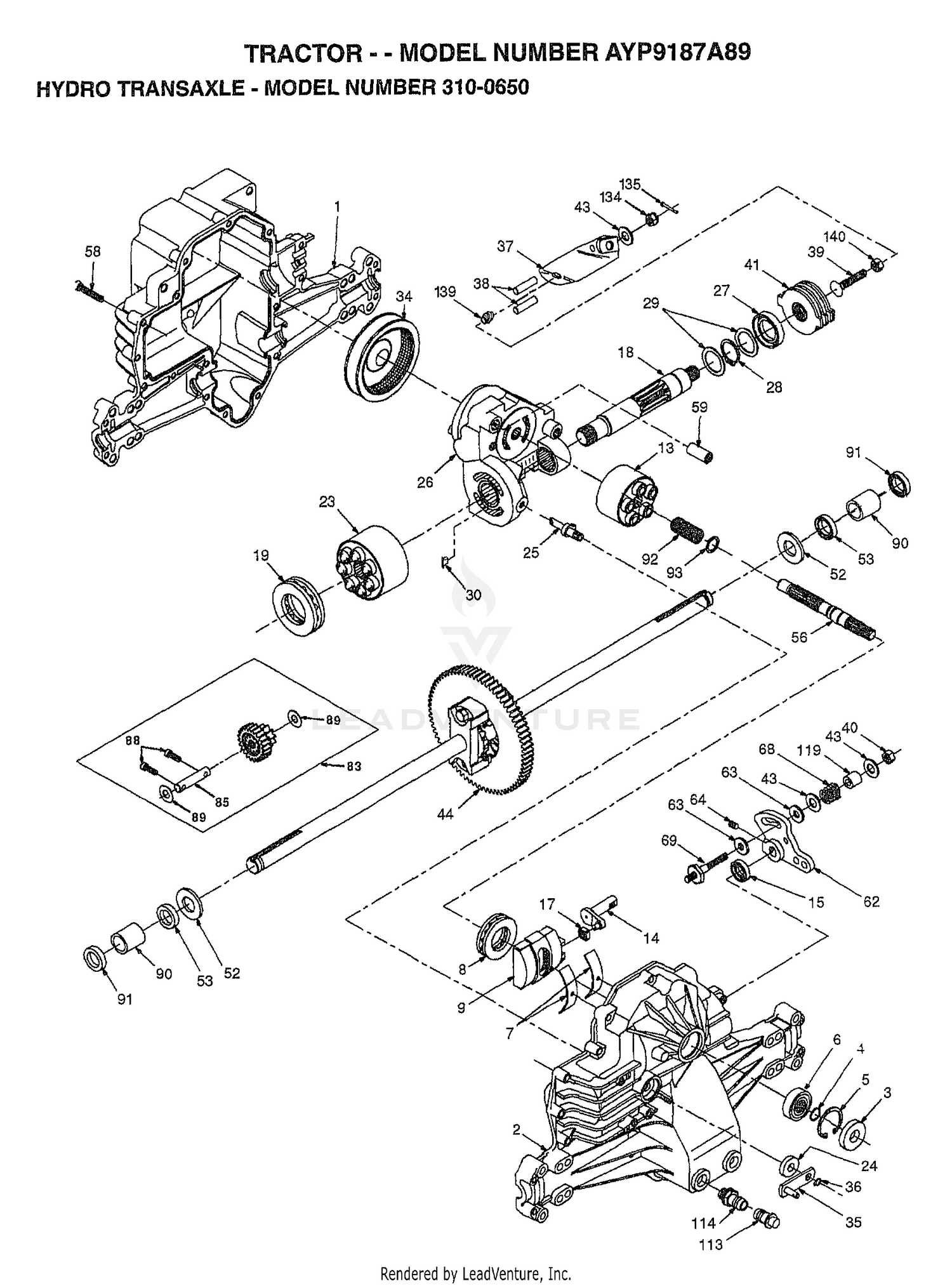 HYDRO TRANSAXLE