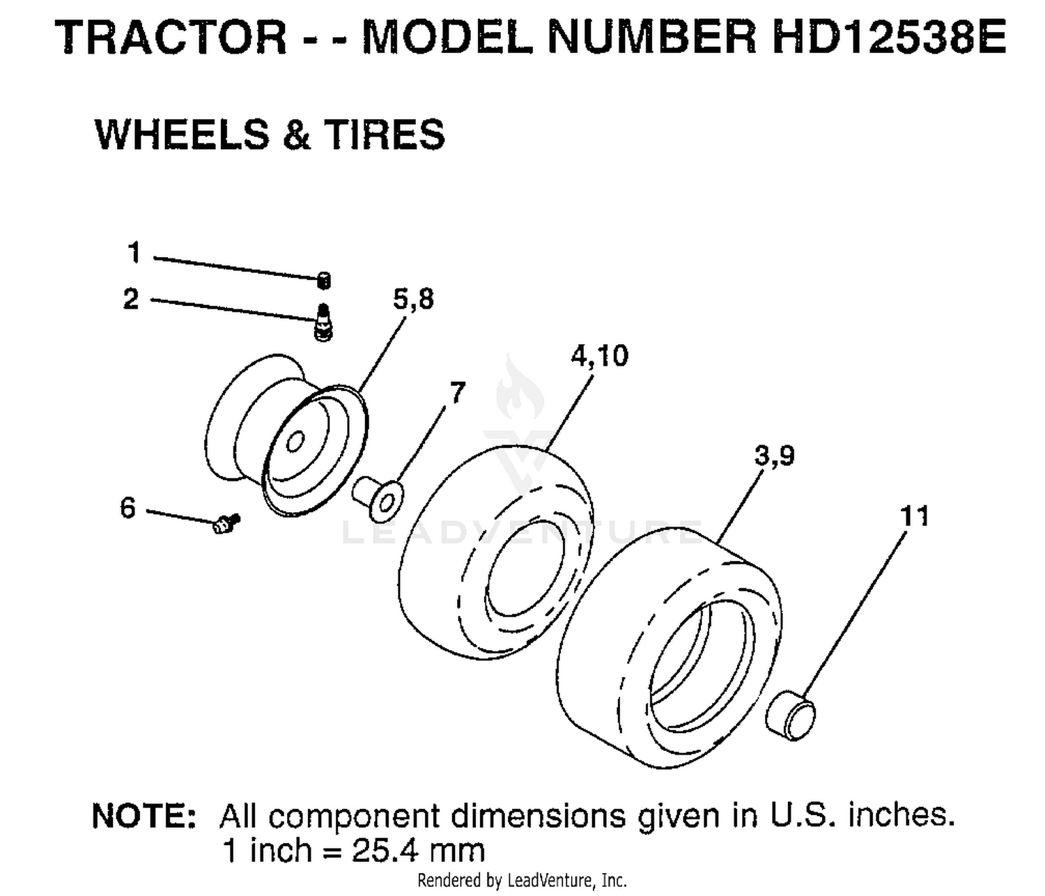WHEELS AND TIRES