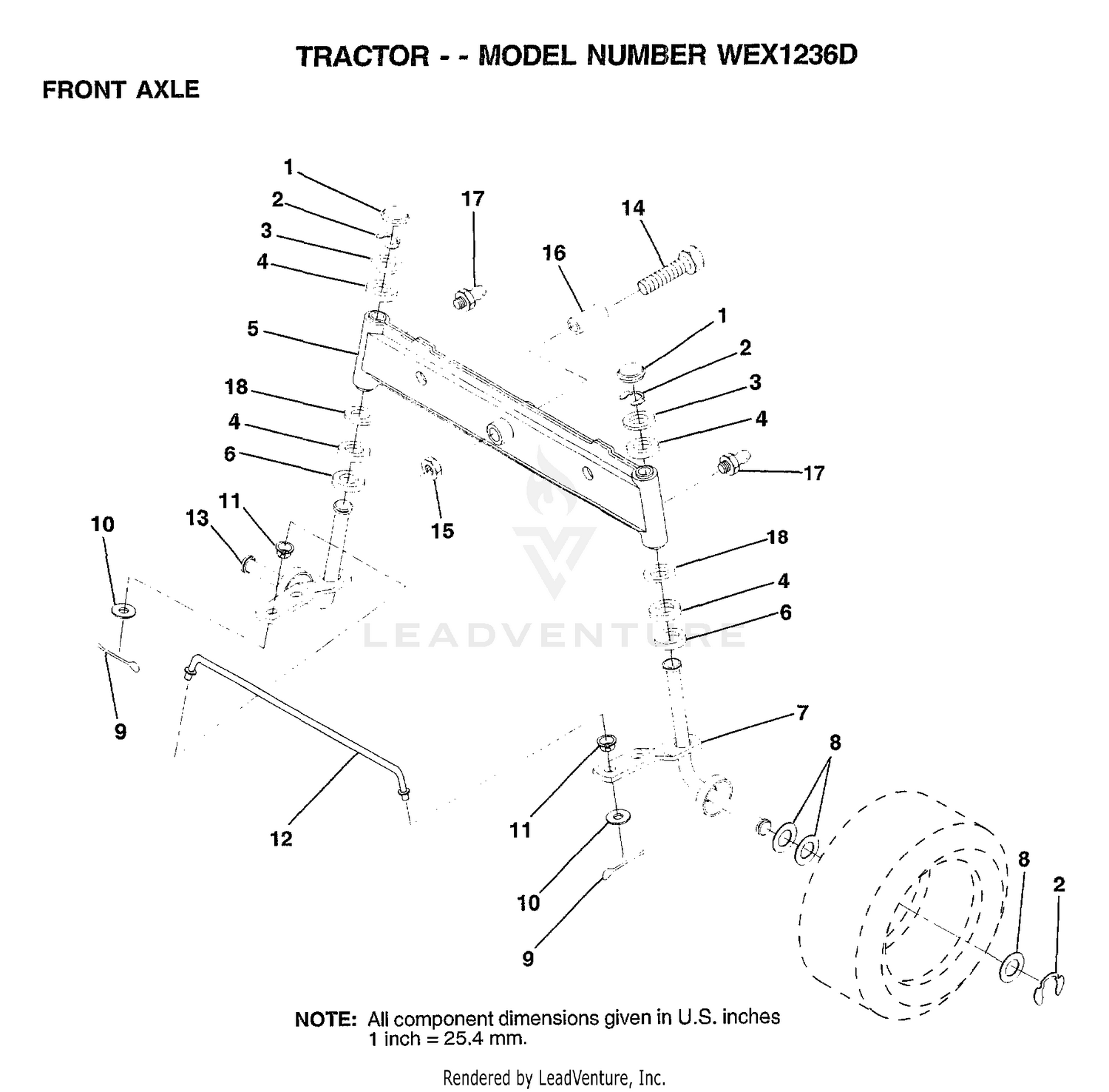 FRONT AXLE