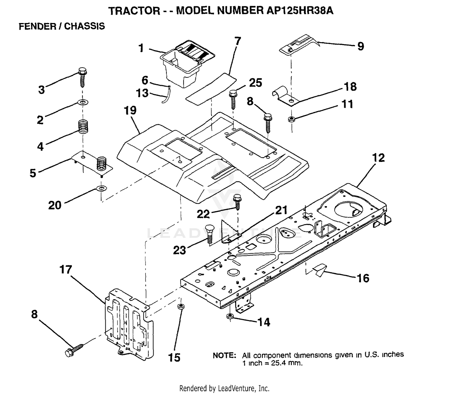 FENDER/CHASSIS