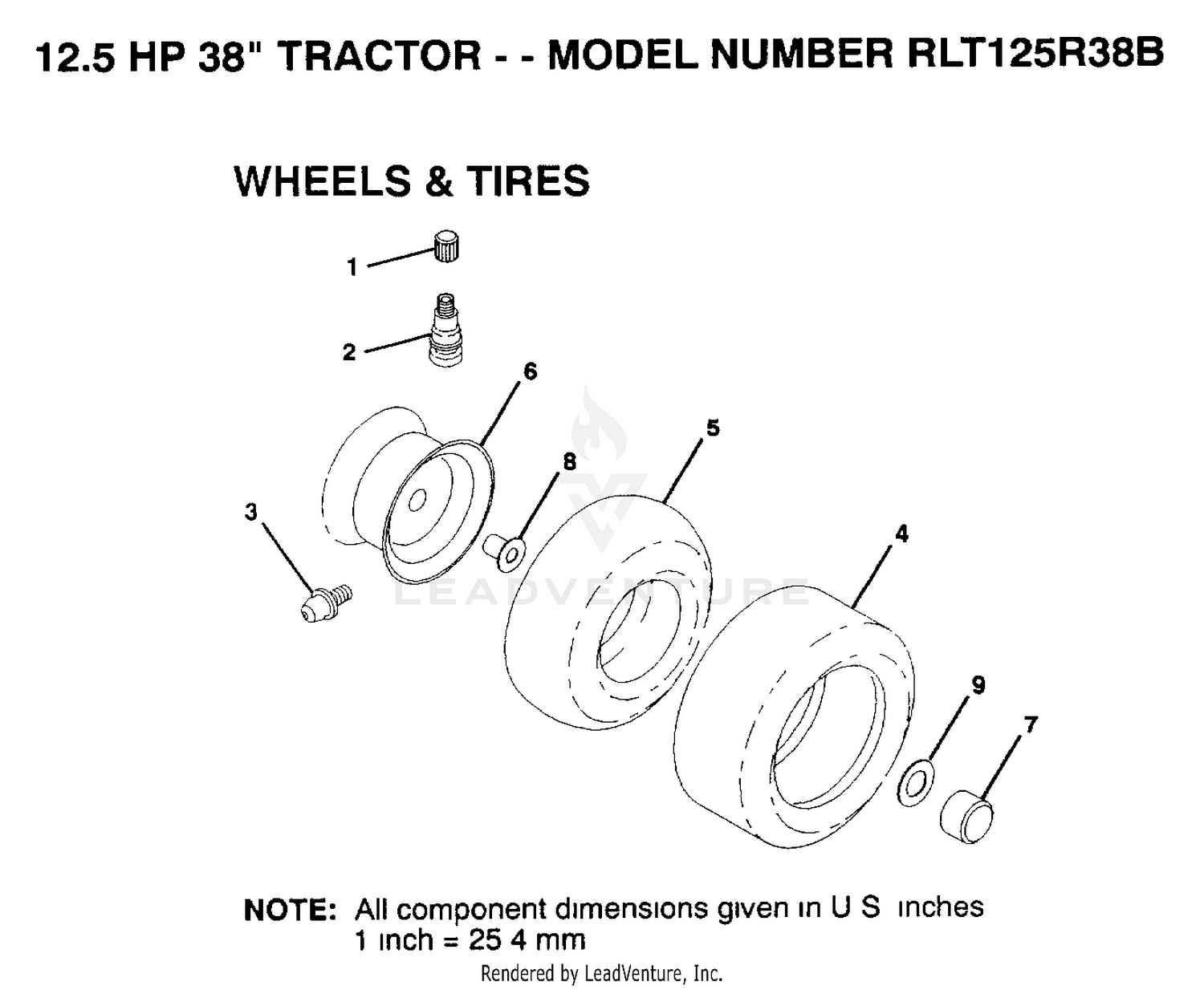 WHEELS AND TIRES