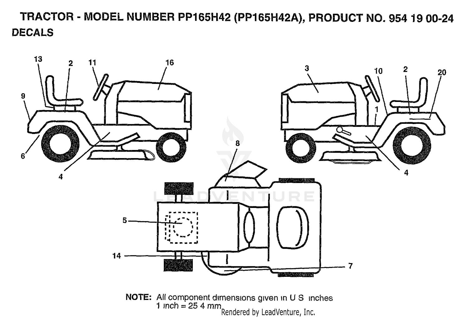 Assembly diagram