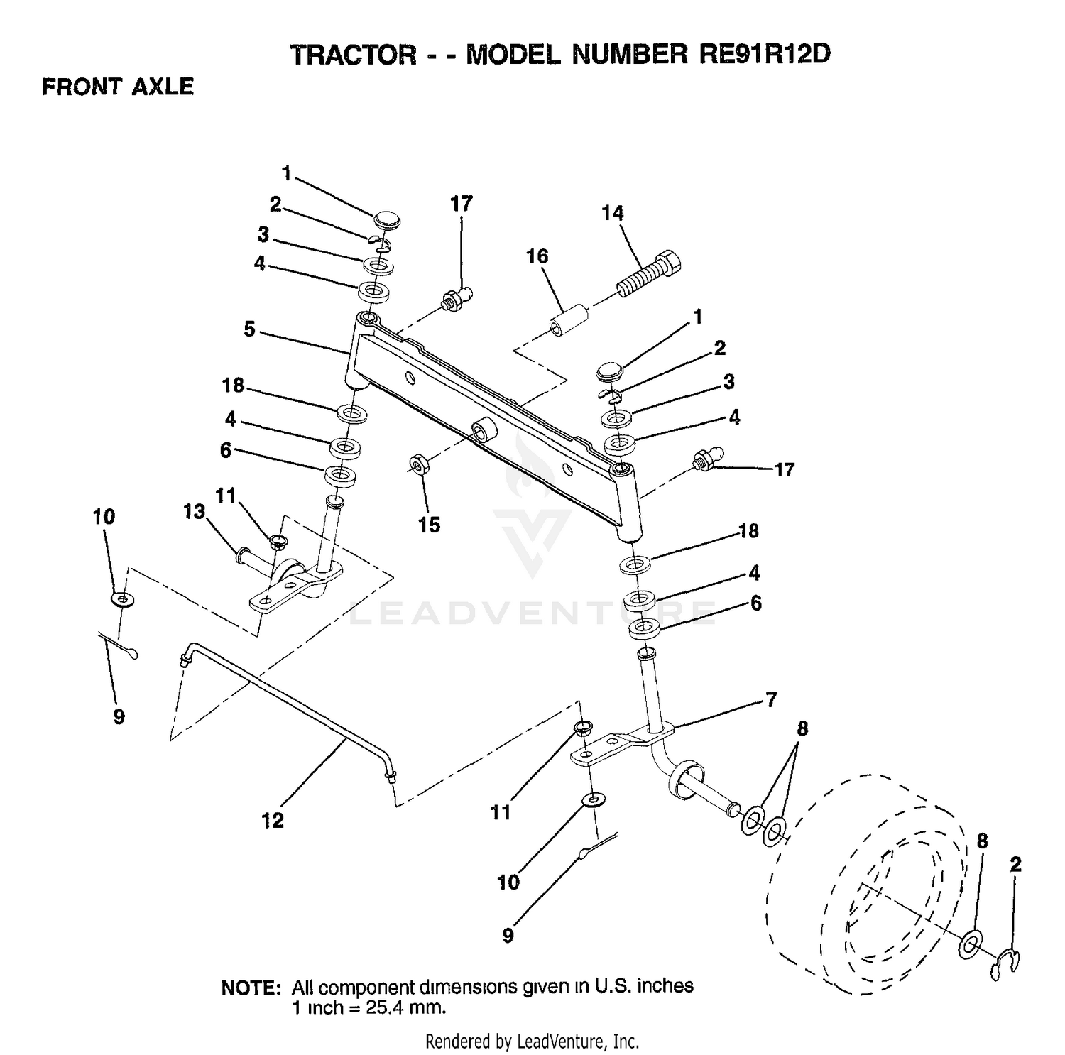 FRONT AXLE