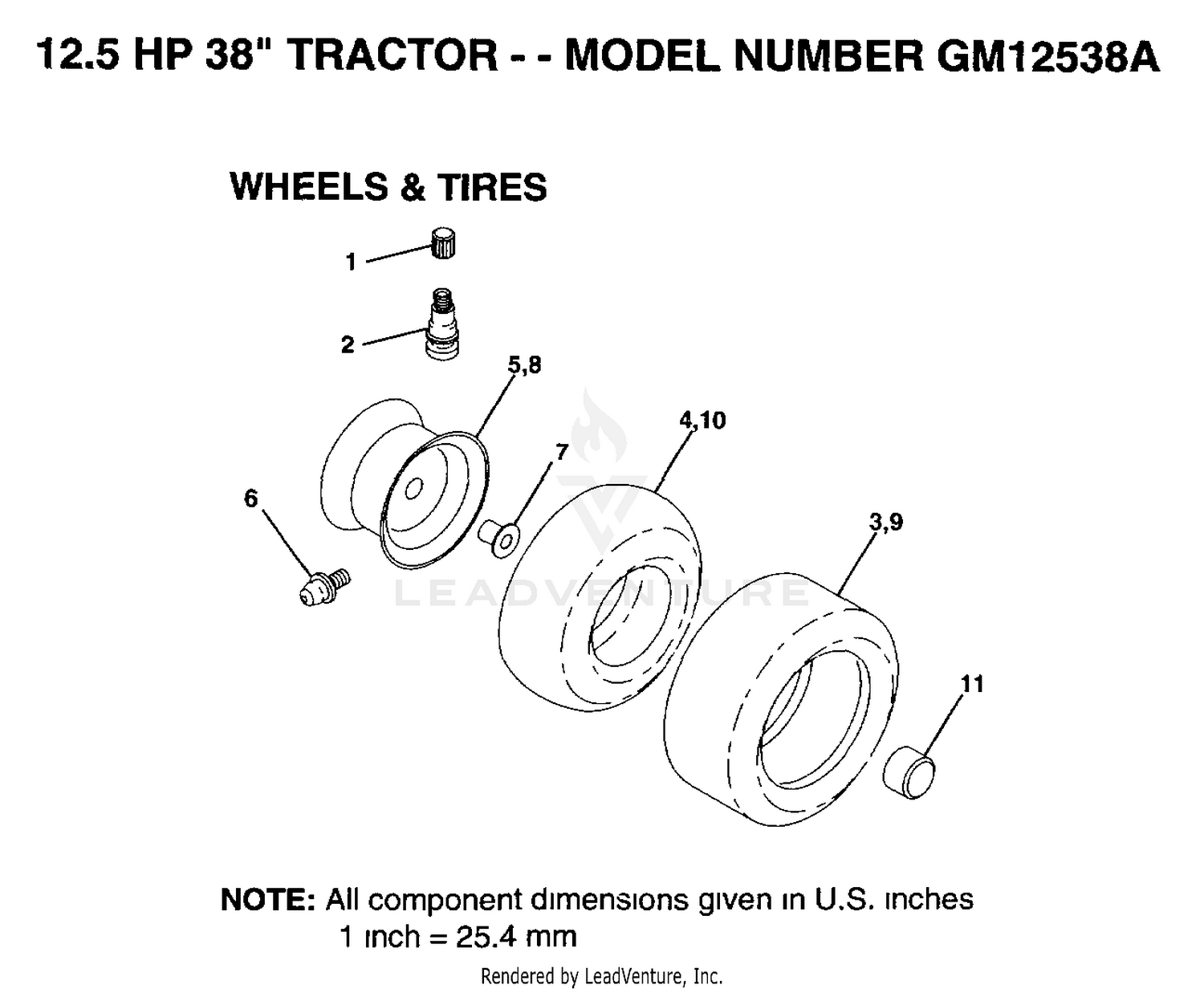 WHEELS AND TIRES