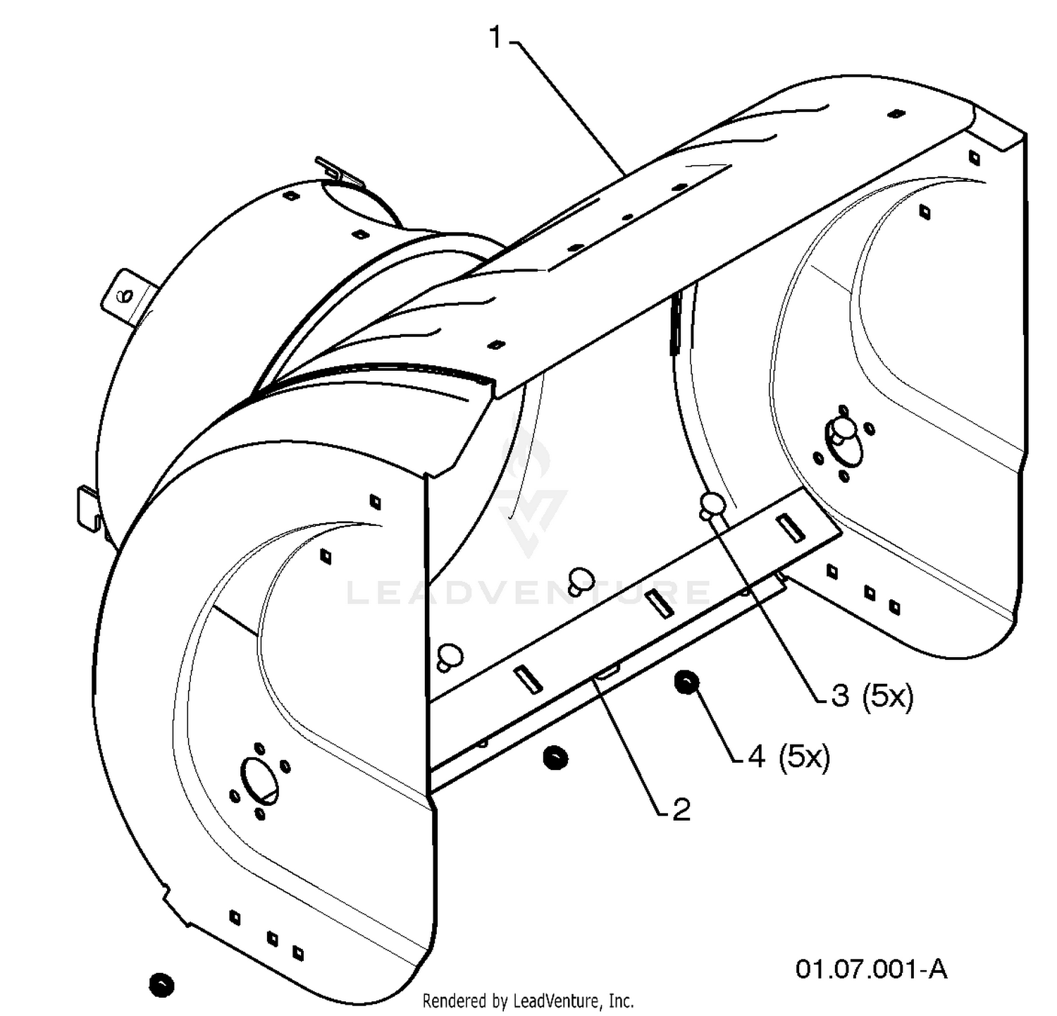 Auger Housing/Impeller Assembly