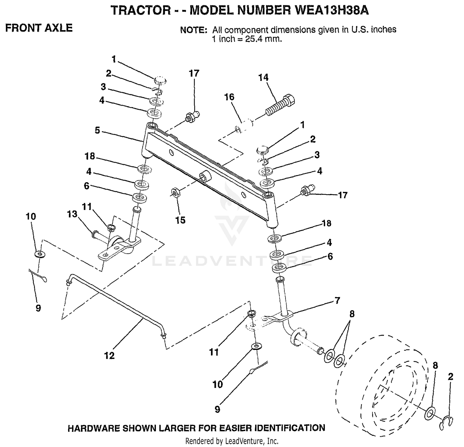 FRONT AXLE