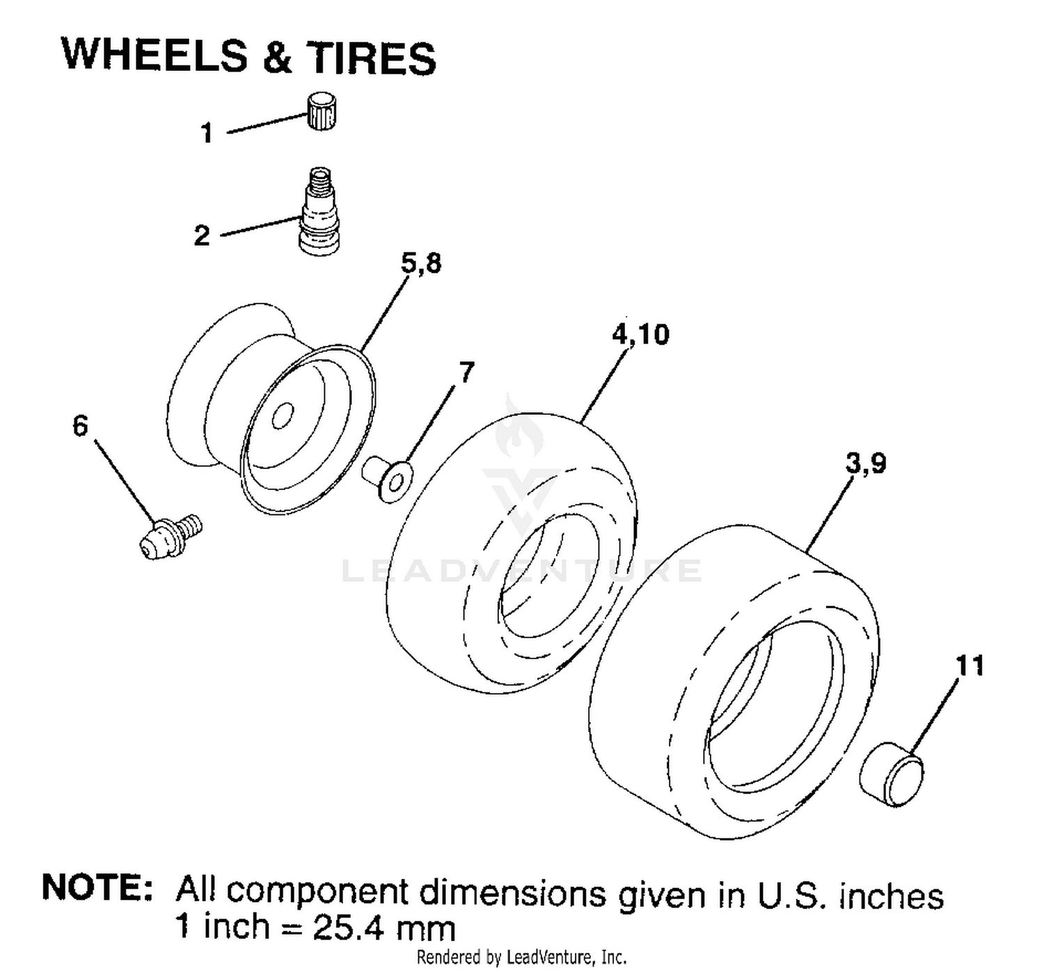WHEELS AND TIRES