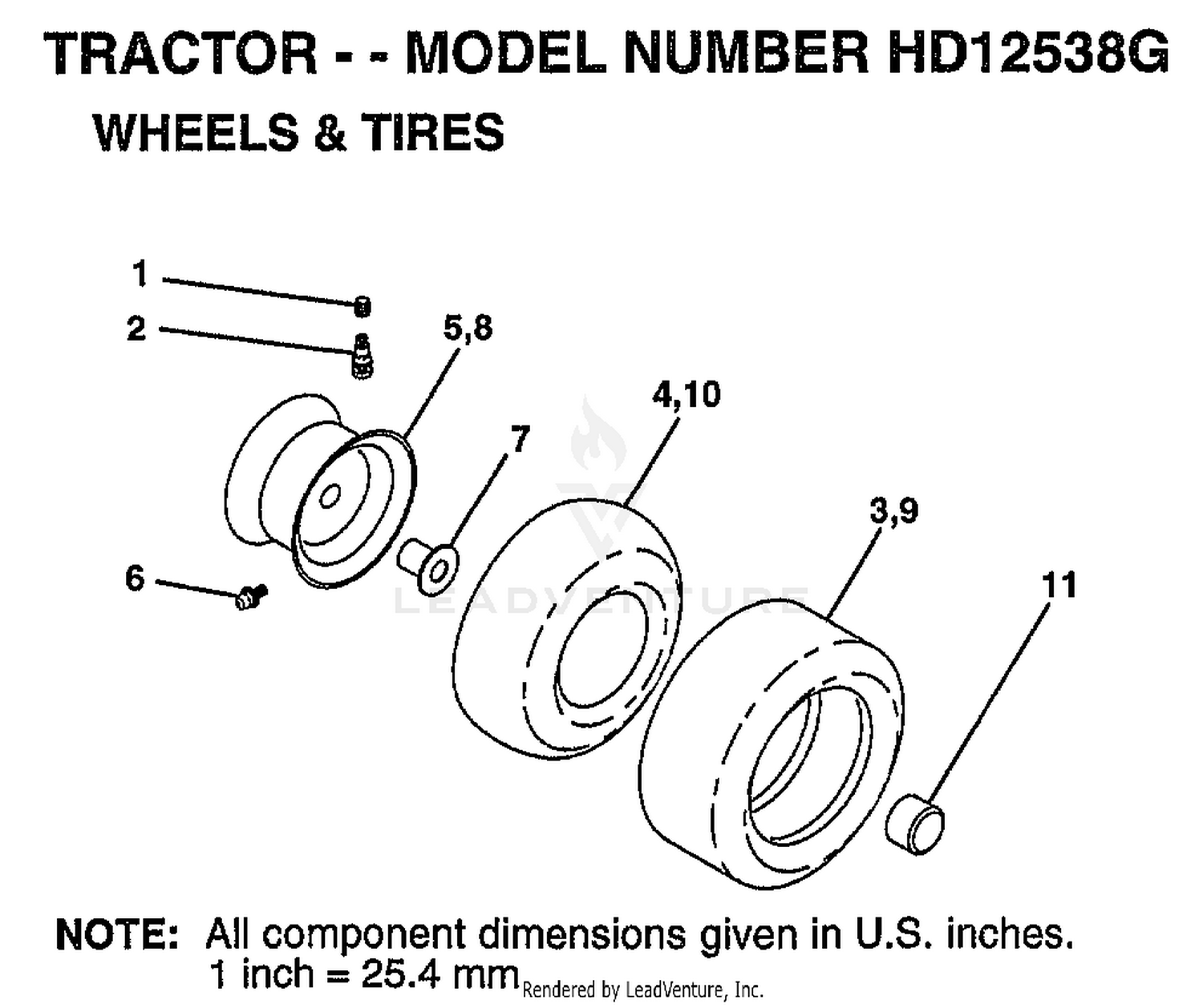 WHEELS AND TIRES