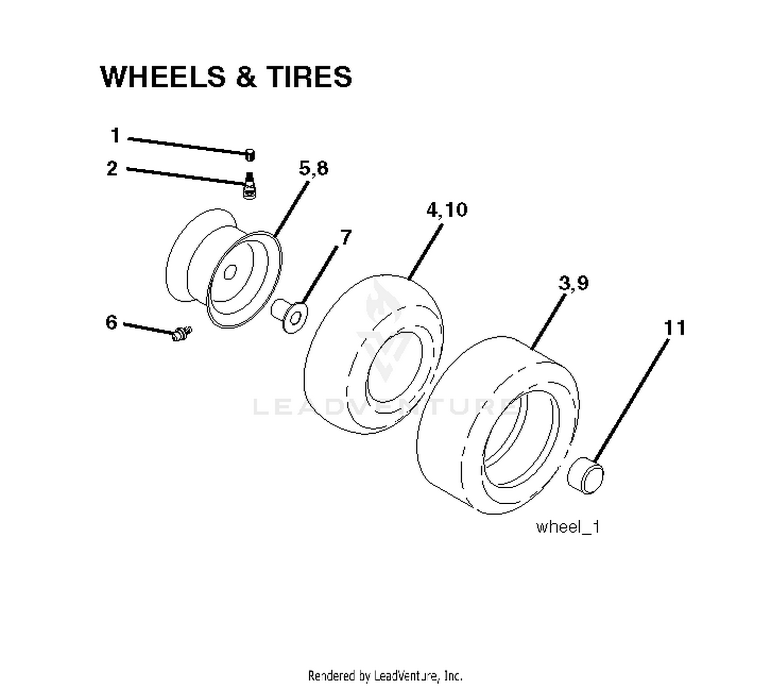 WHEELS TIRES