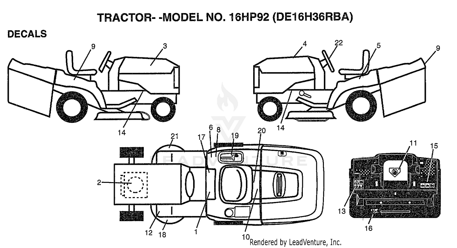 Assembly diagram