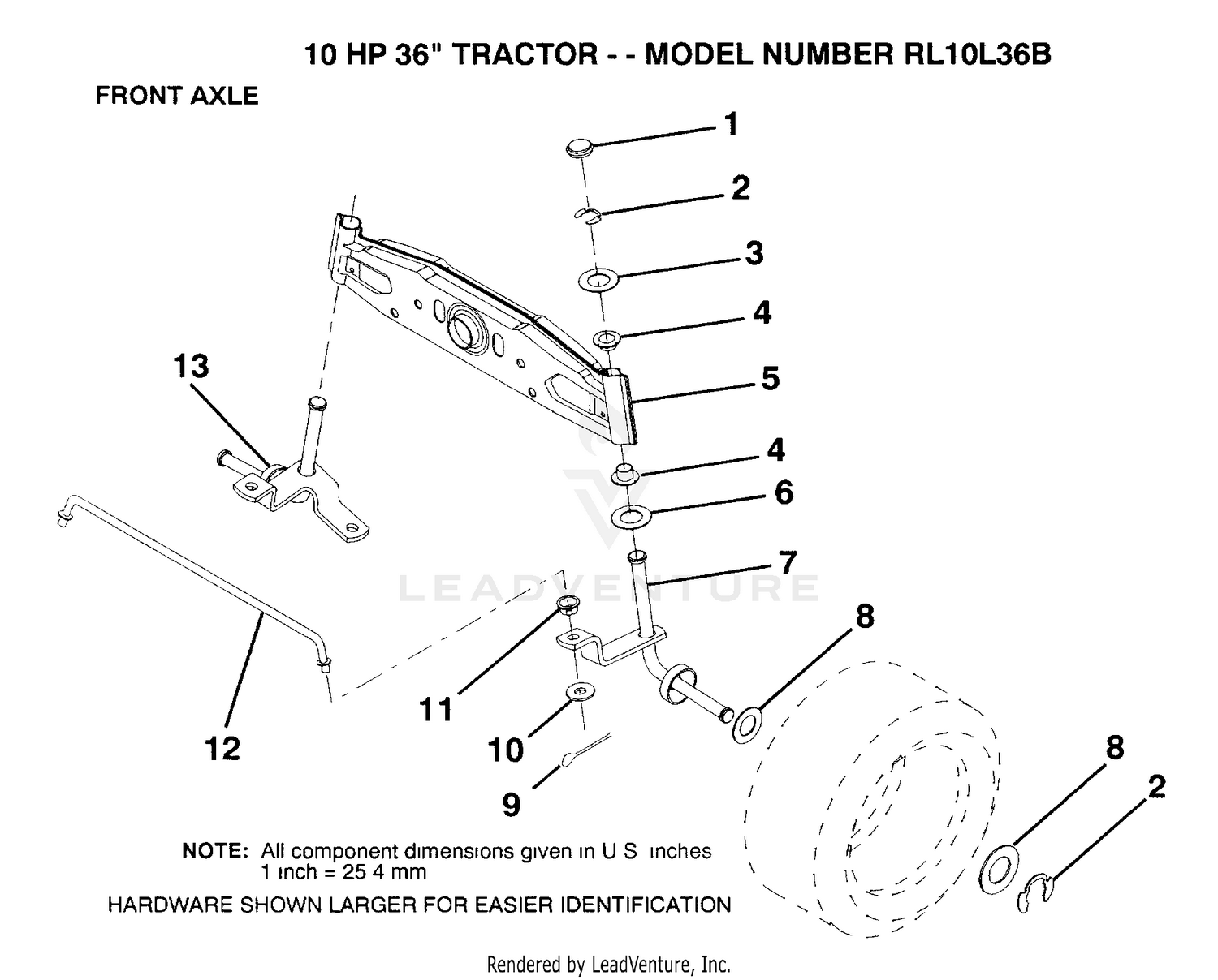FRONT AXLE