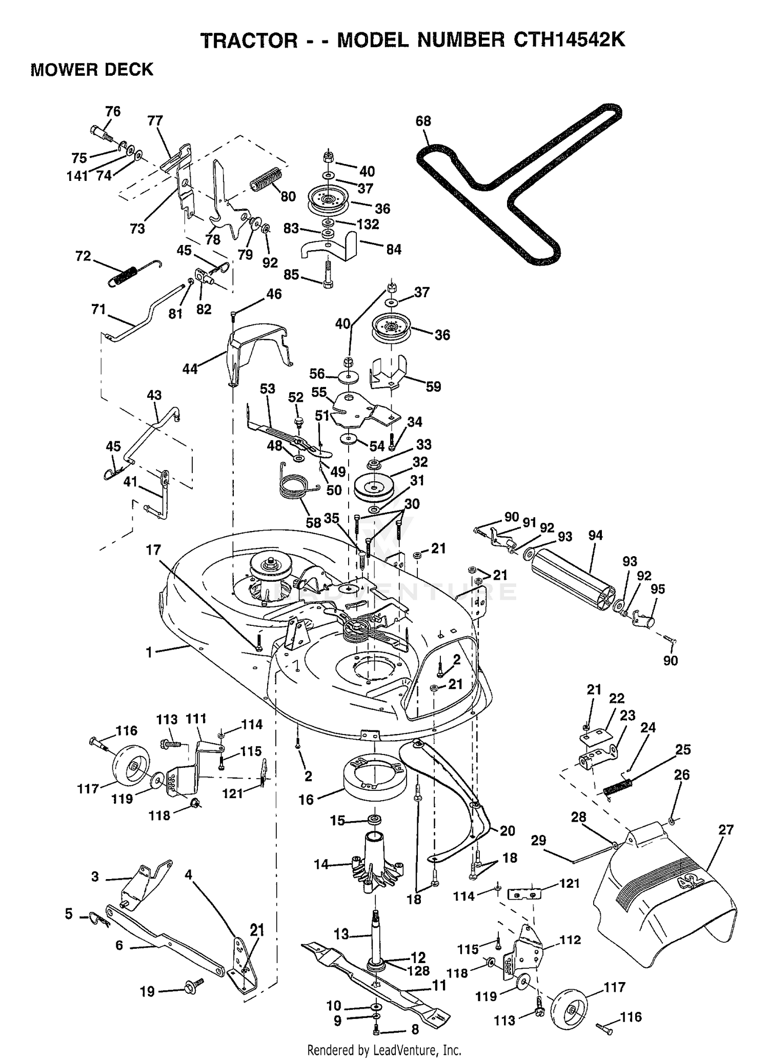 MOWER DECK