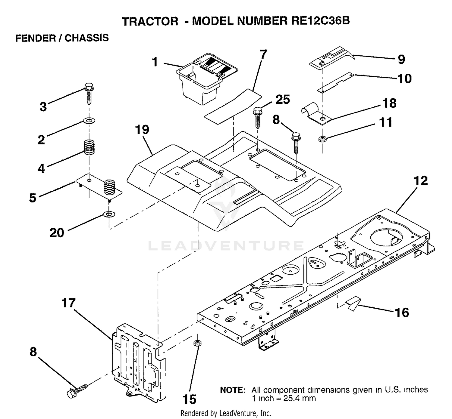 FENDER/CHASSIS