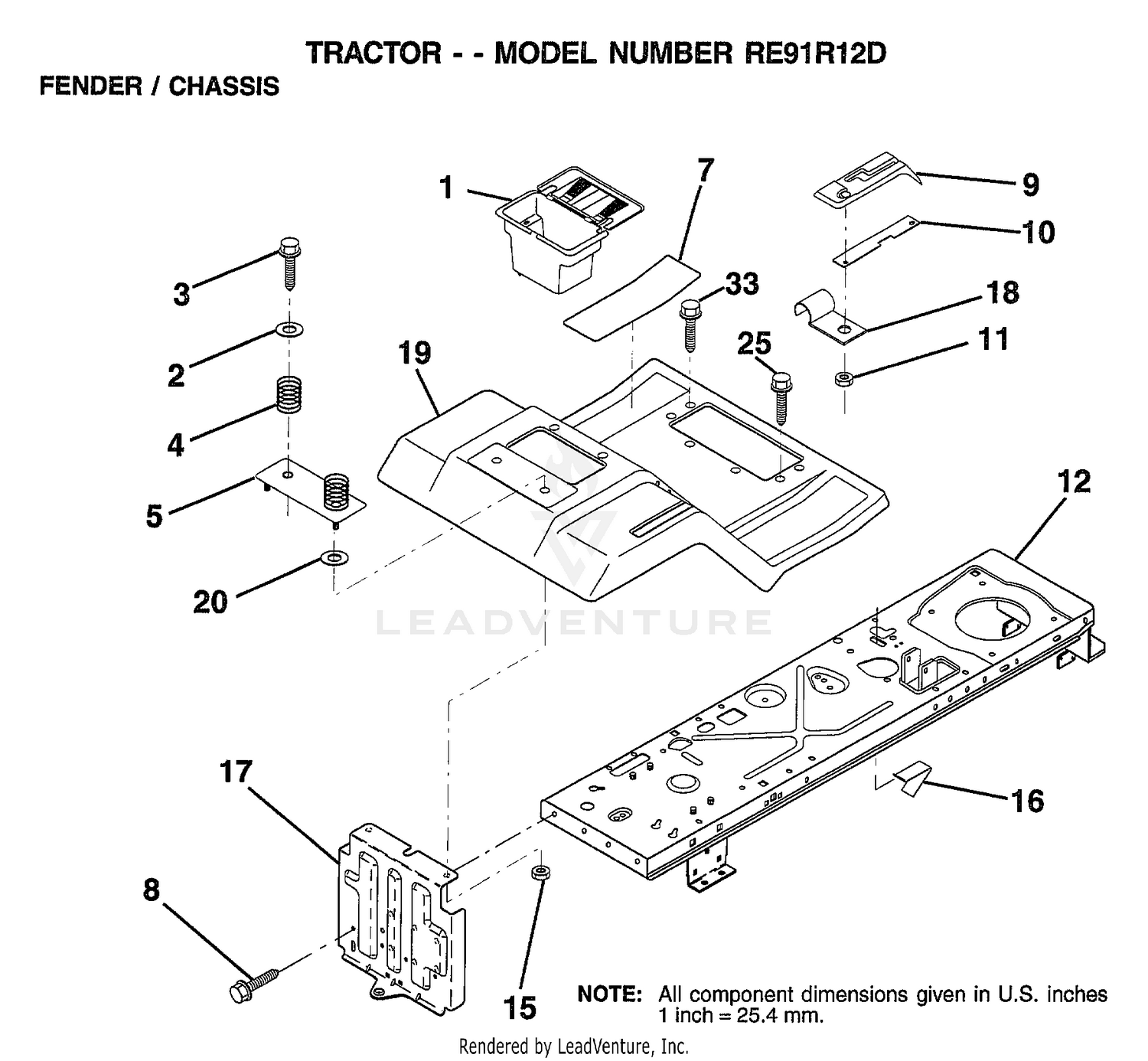 FENDER/CHASSIS