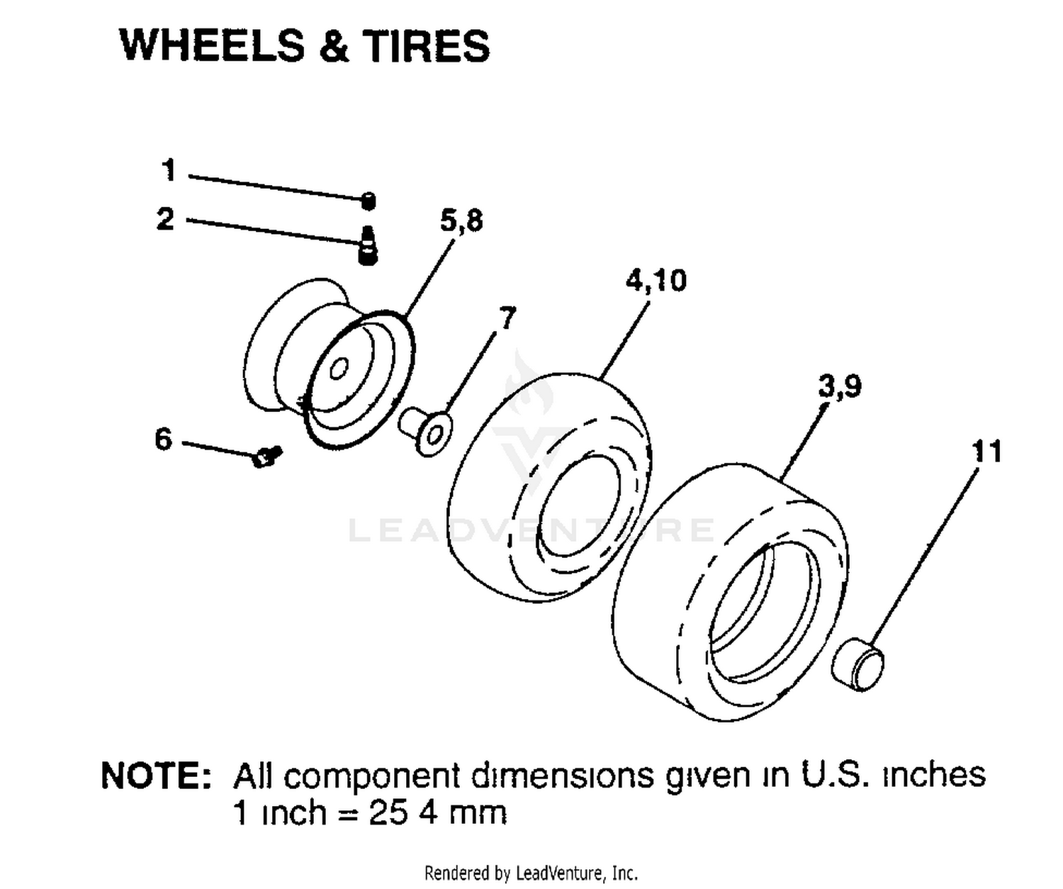 WHEELS AND TIRES