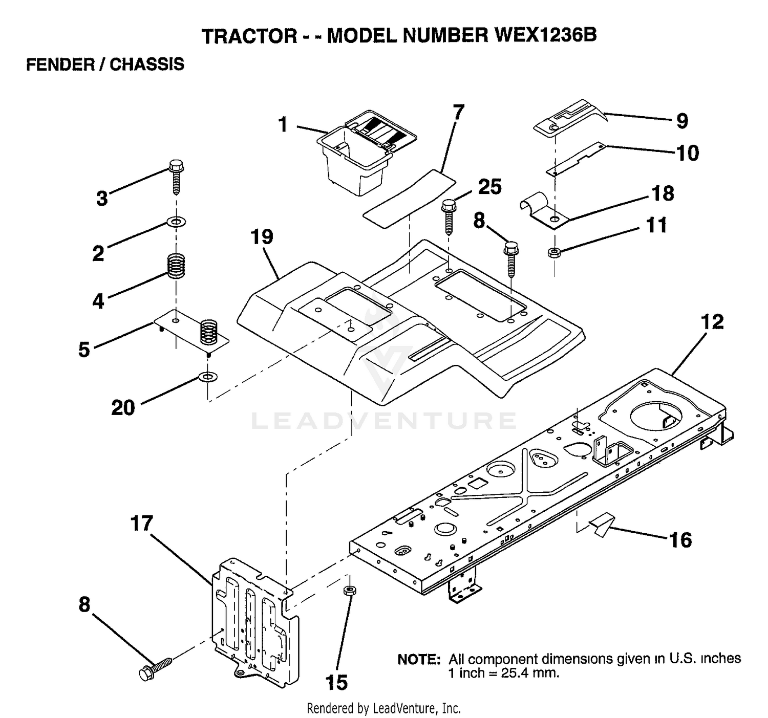 FENDER/CHASSIS