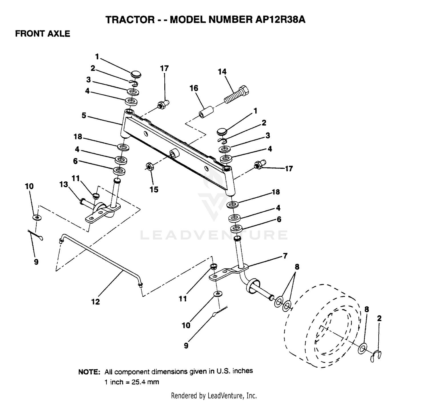 FRONT AXLE