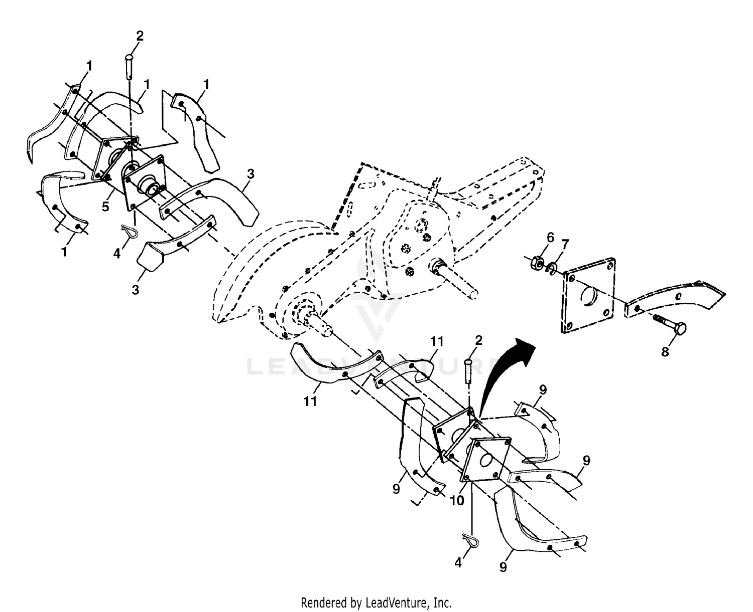 Tine Assembly