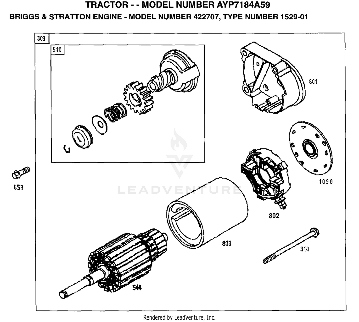 ENGINE/BRIGGS AND STRATTON